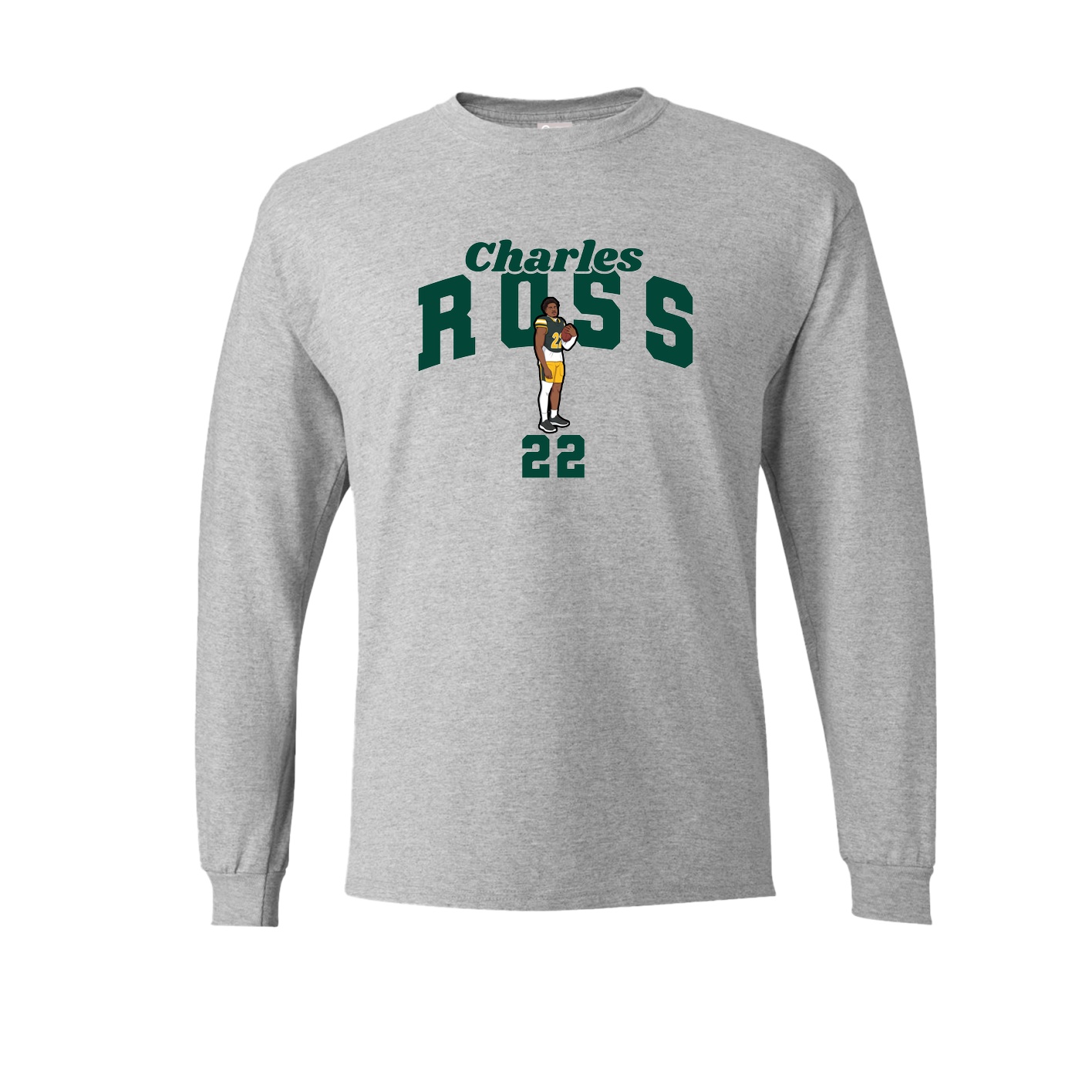 Long Sleeve Tee — Signature Arch in Grey