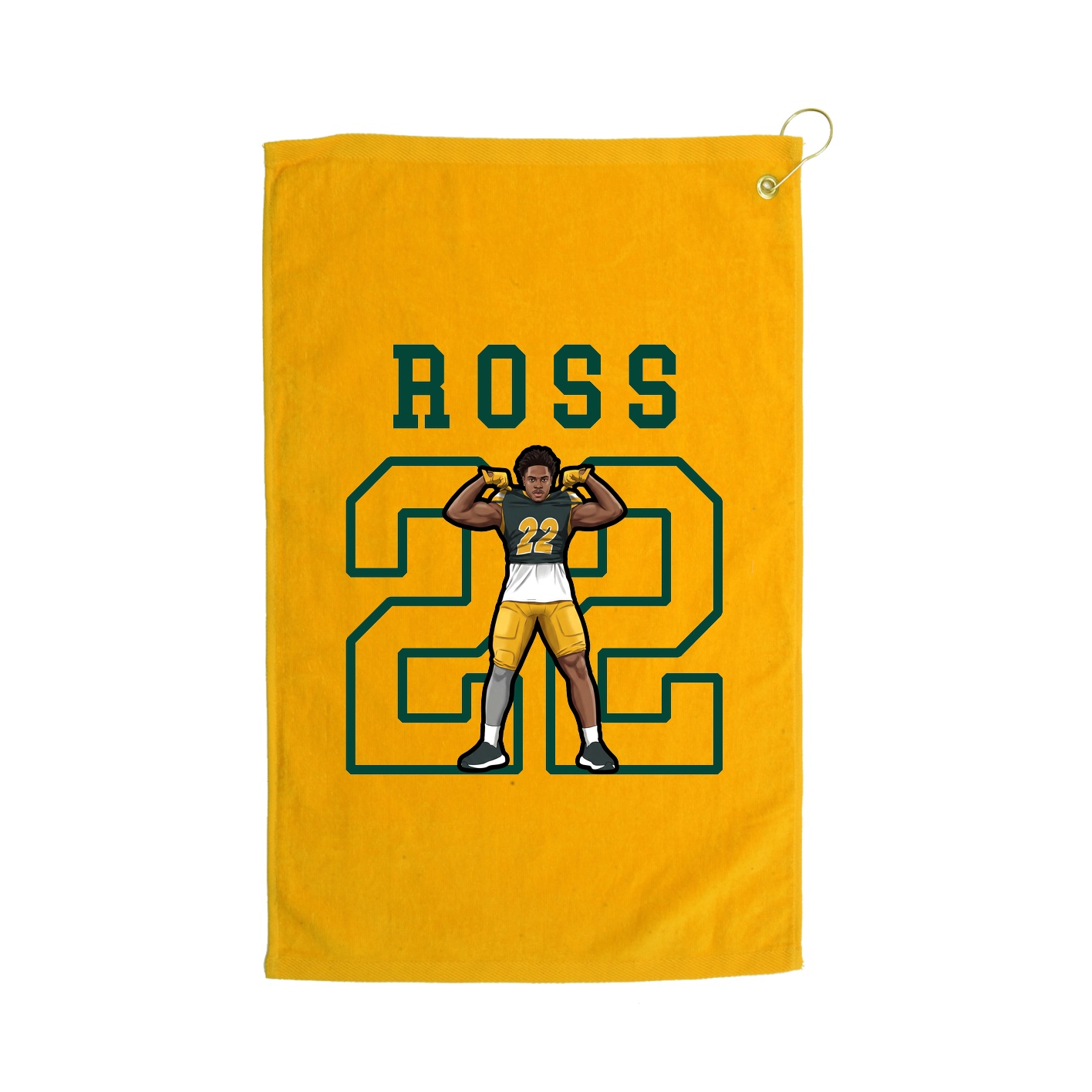 Golf Towel — Shirsey in Gold