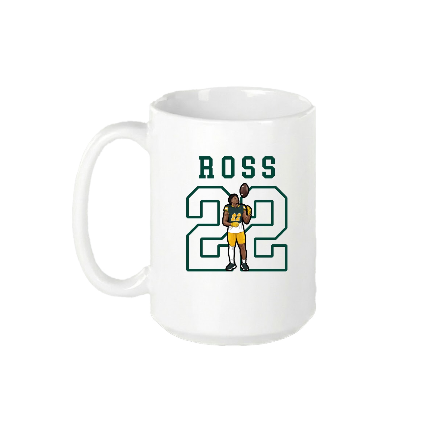 15oz Coffee Mug — Shirsey in White