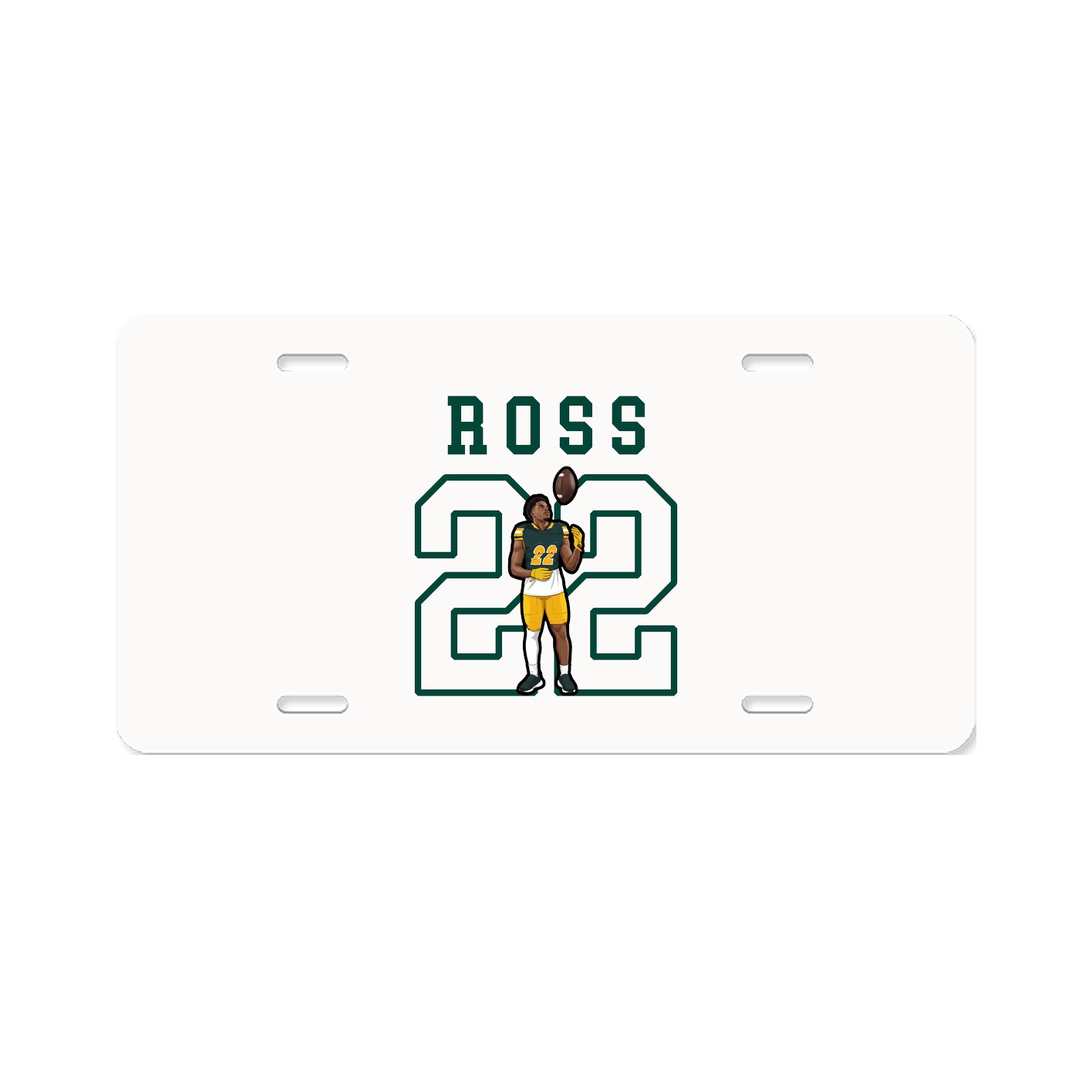 License Plate — Shirsey in Classic