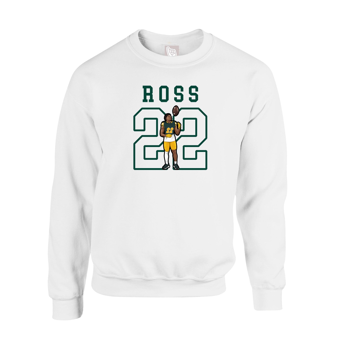 Fleece Crew — Shirsey in White