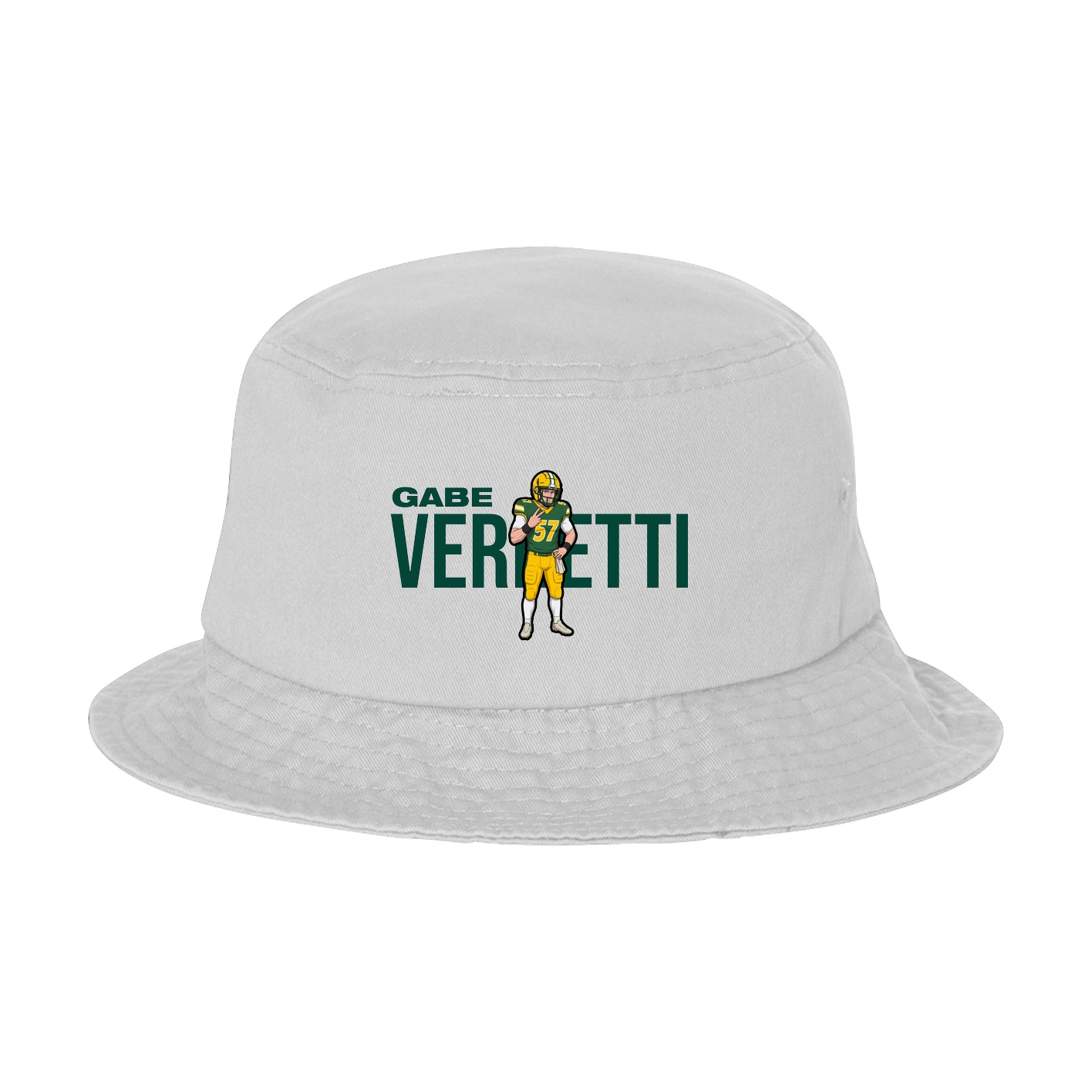 Bucket Cap — Player Name in White