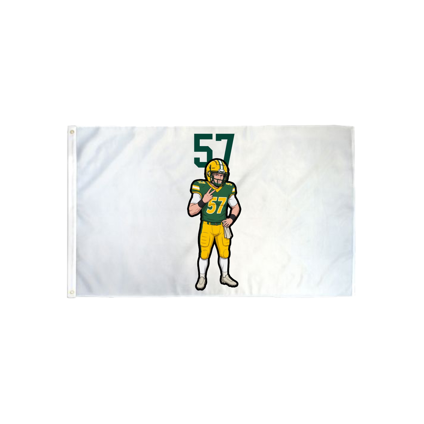 3x5 Flag — Number Top in Classic