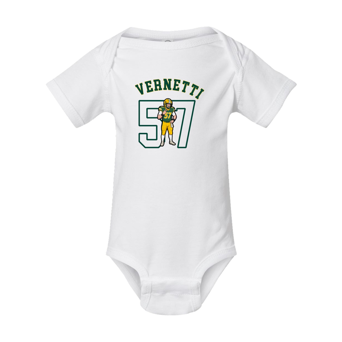 Baby Onesie — Shirsey Arch in White