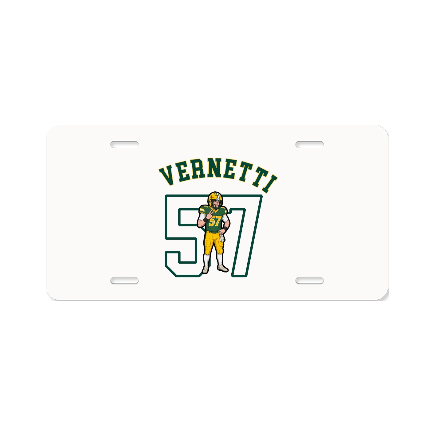 License Plate — Shirsey Arch in Classic