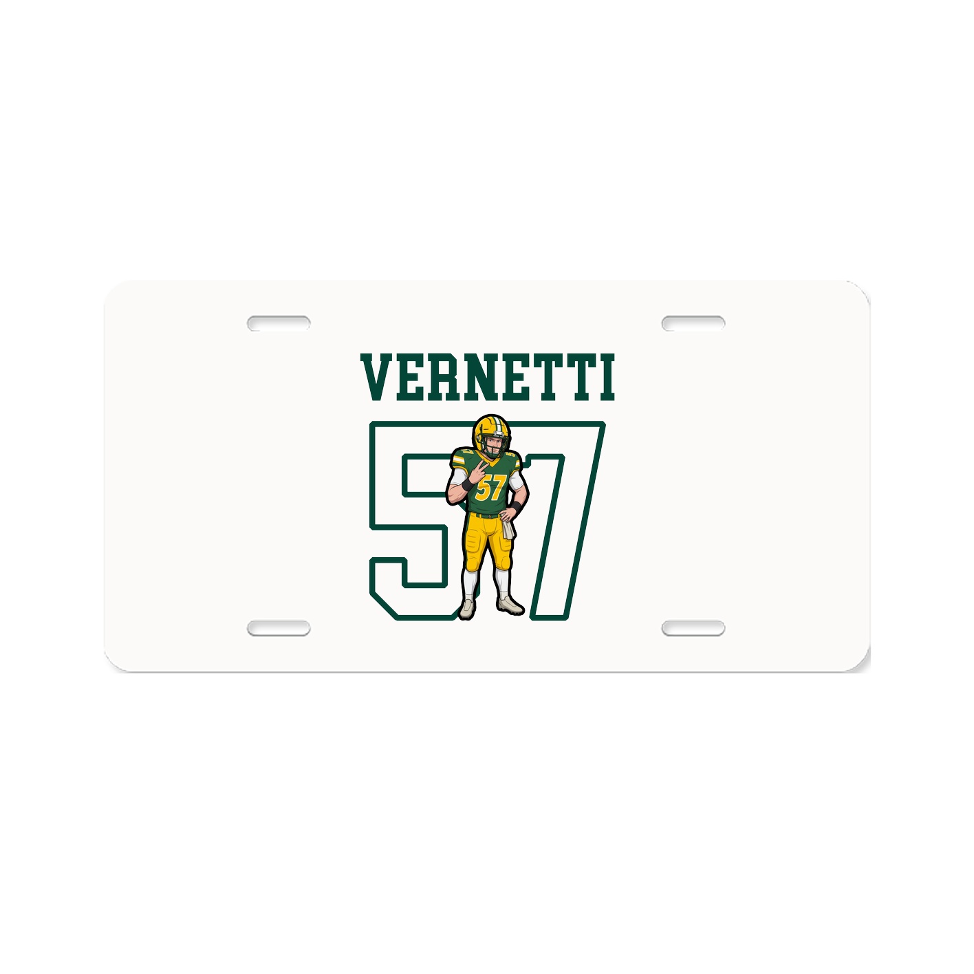 License Plate — Shirsey in Classic