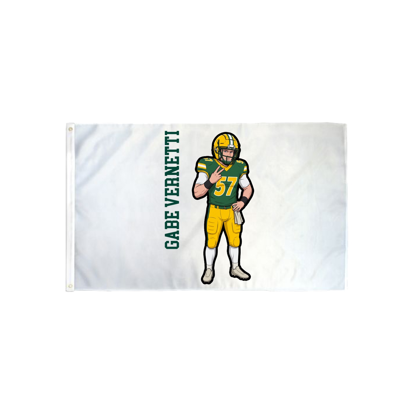 3x5 Flag — Name Vertical in Classic