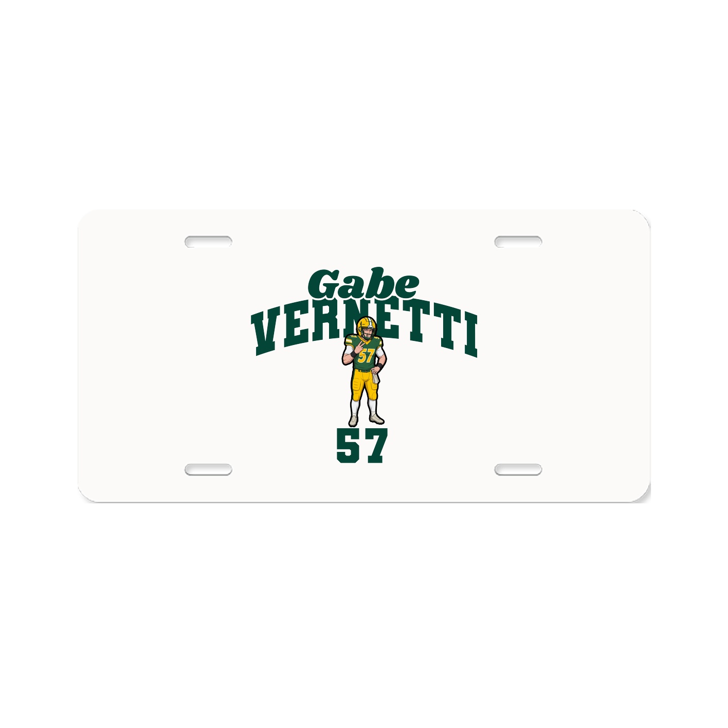 License Plate — Signature Arch in Classic