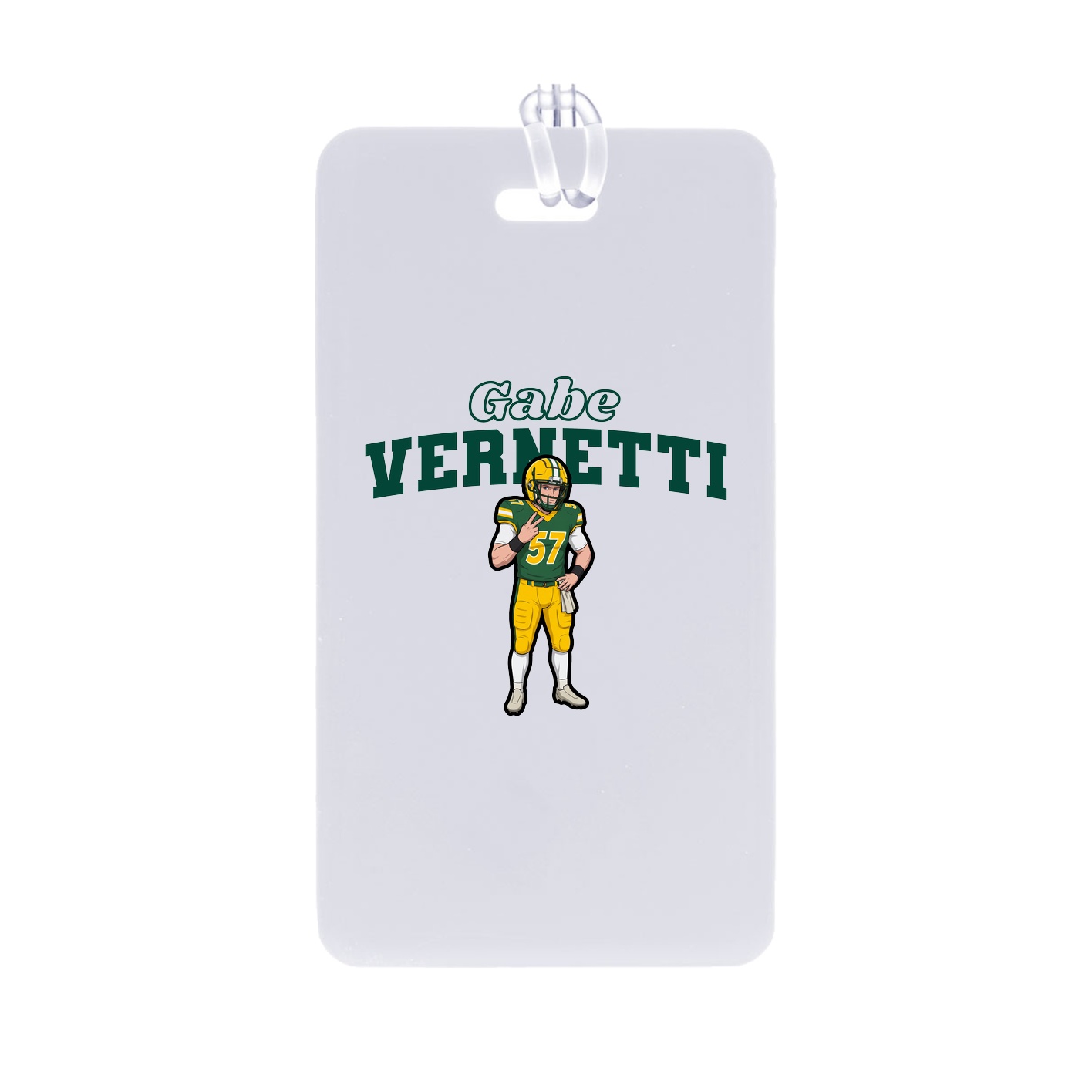 Bag Tag — Name Arch in Classic