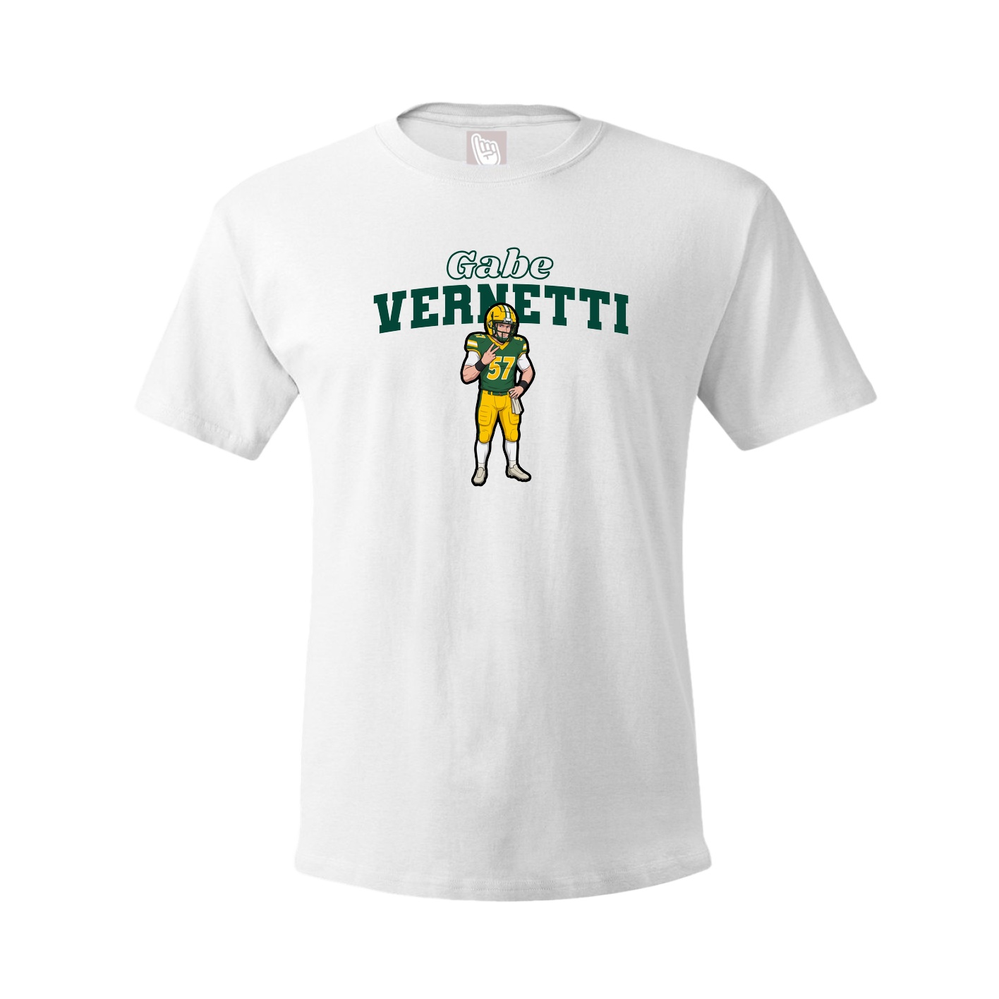 Tee — Name Arch in White