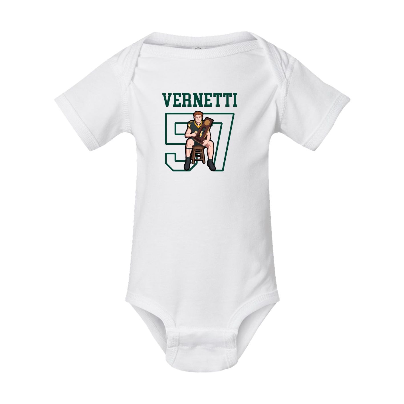 Baby Onesie — Shirsey in White