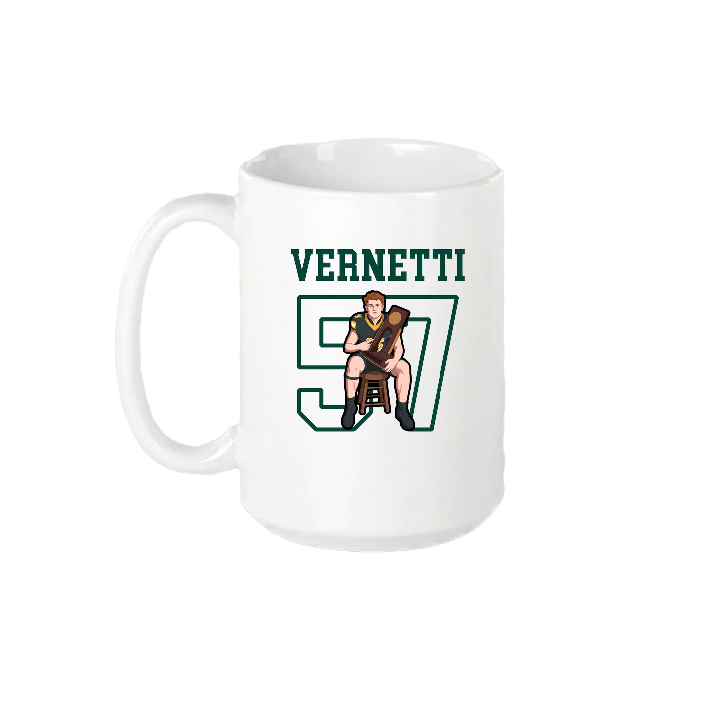 15oz Coffee Mug — Shirsey in White
