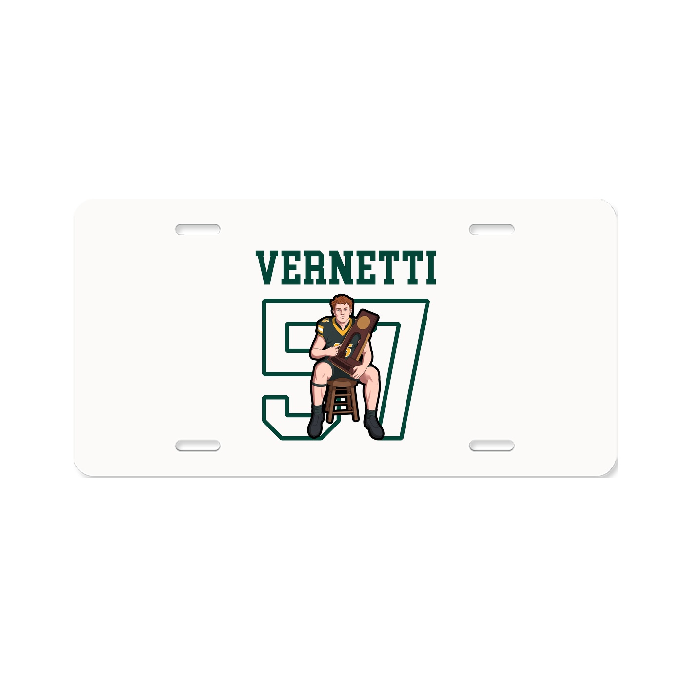 License Plate — Shirsey in Classic