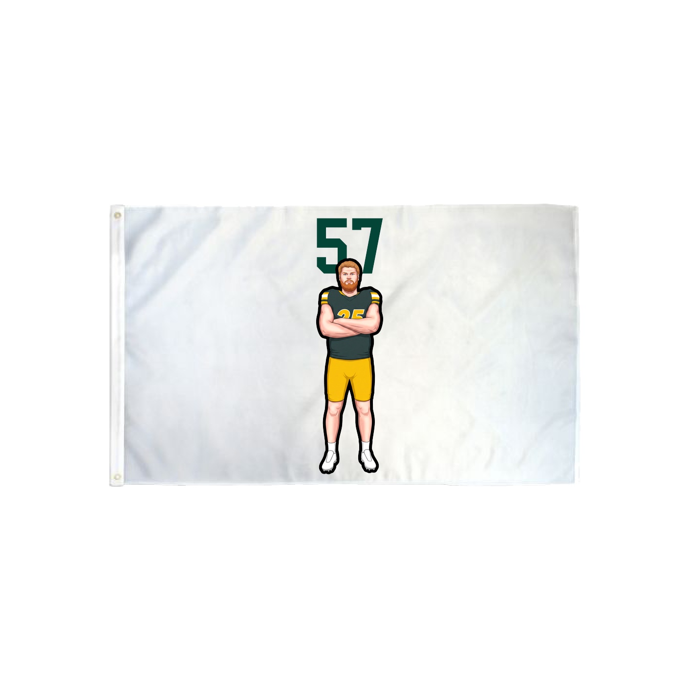 3x5 Flag — Number Top in Classic