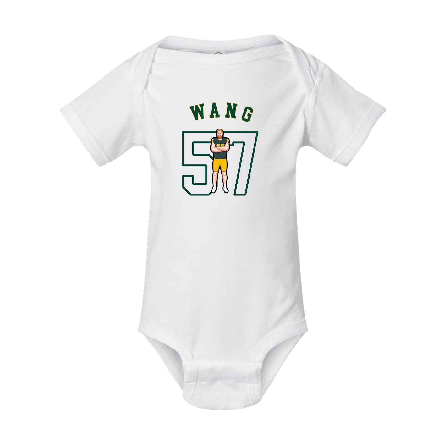 Baby Onesie — Shirsey Arch in White