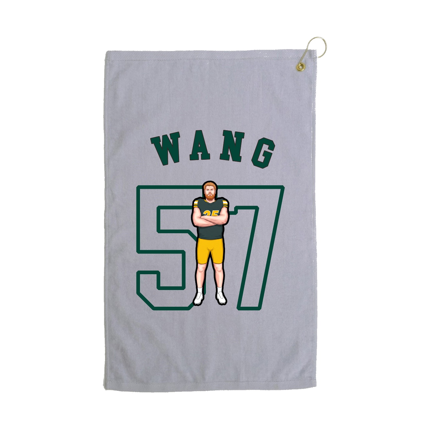 Golf Towel — Shirsey Arch in Grey