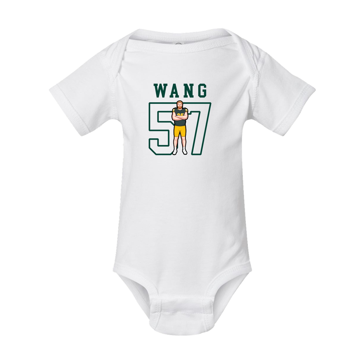 Baby Onesie — Shirsey in White
