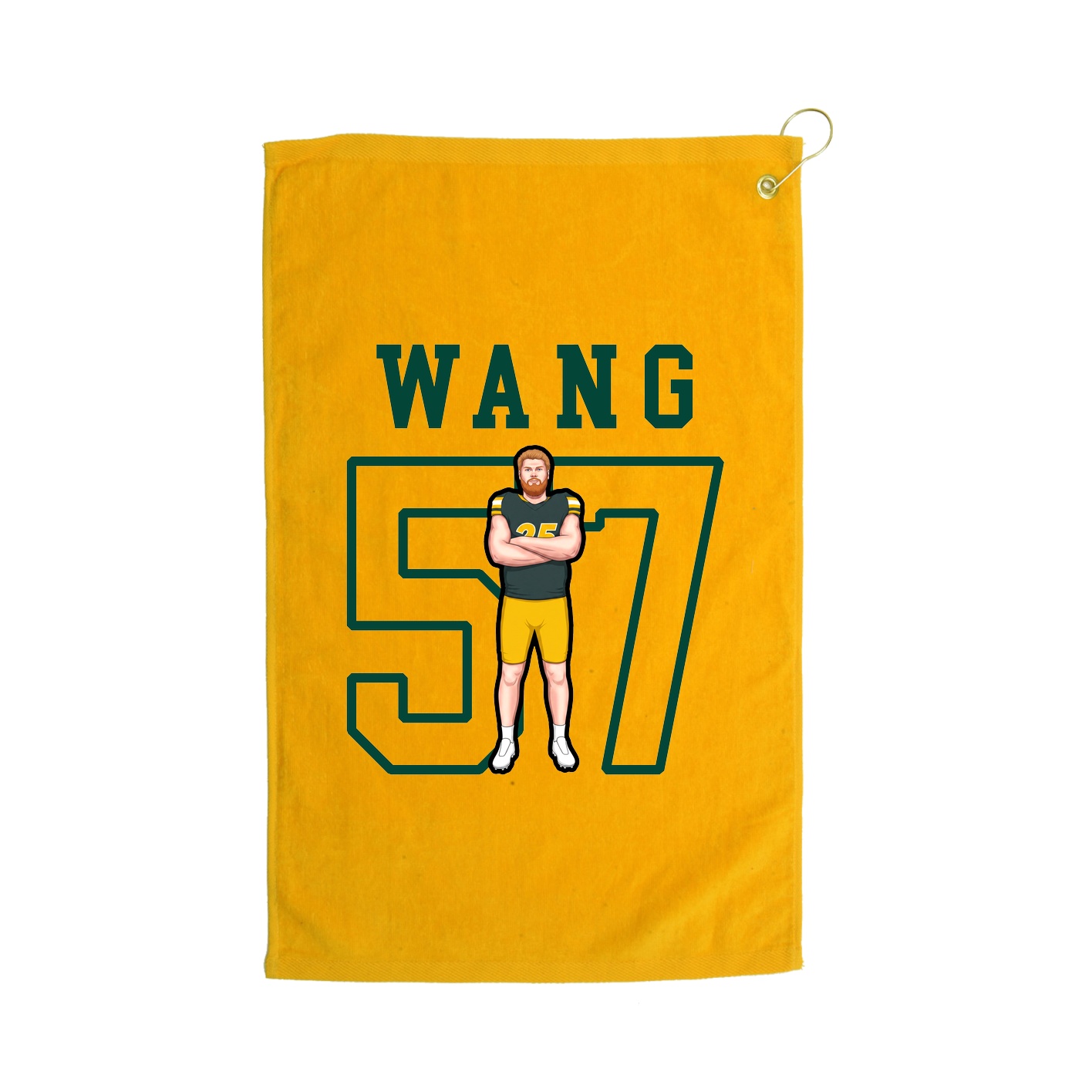 Golf Towel — Shirsey in Gold