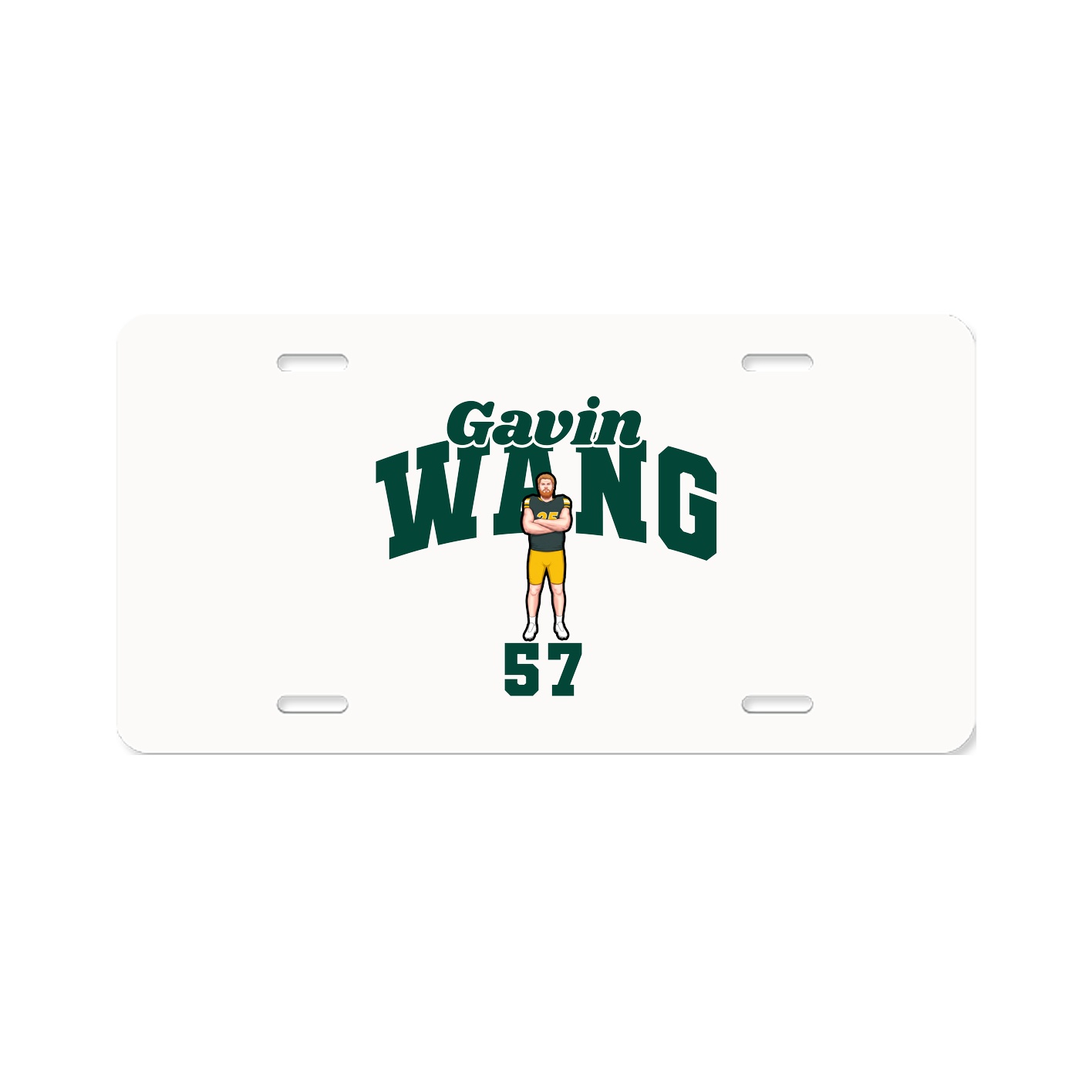License Plate — Signature Arch in Classic