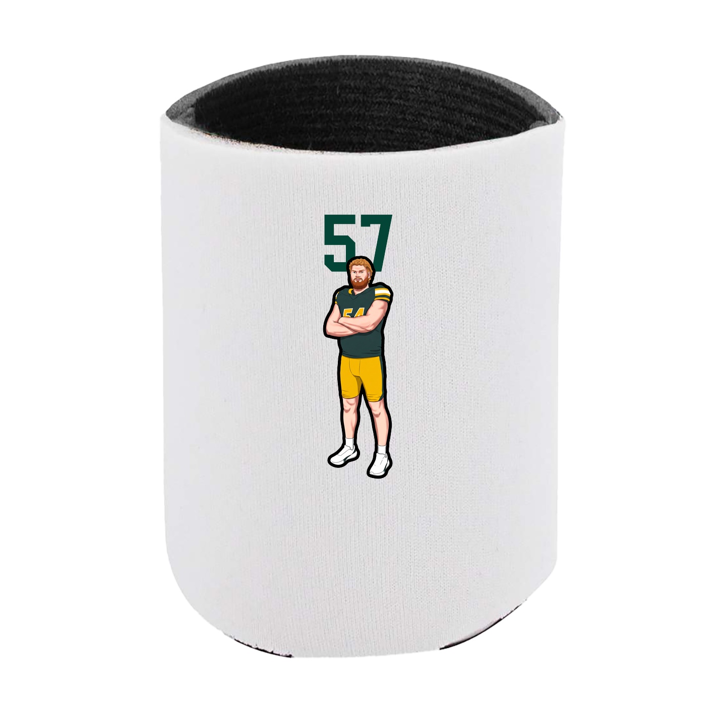 Can Holder — Number Top in White