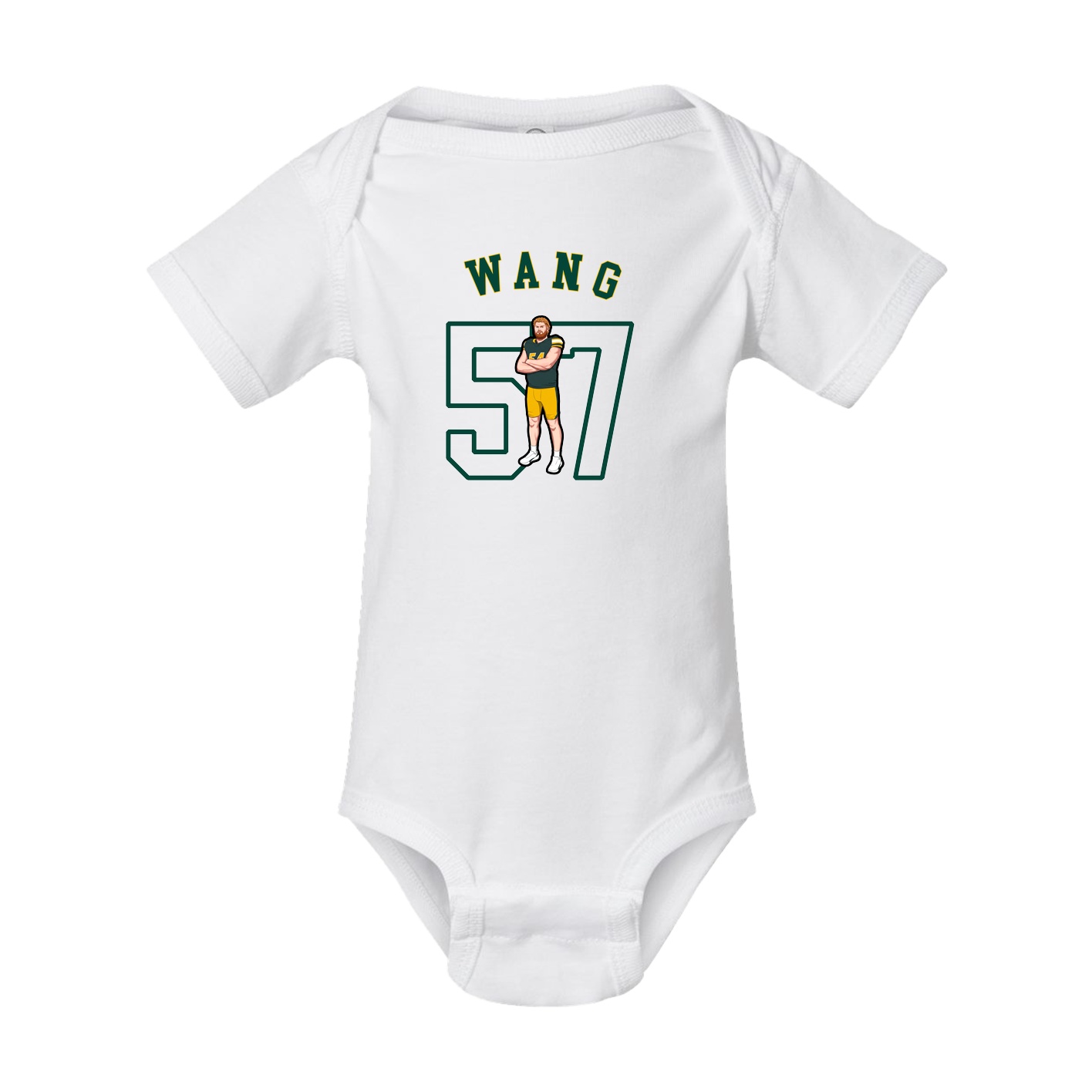 Baby Onesie — Shirsey Arch in White