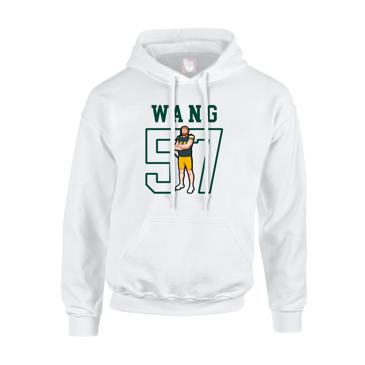 Youth Hoodie — Shirsey in White