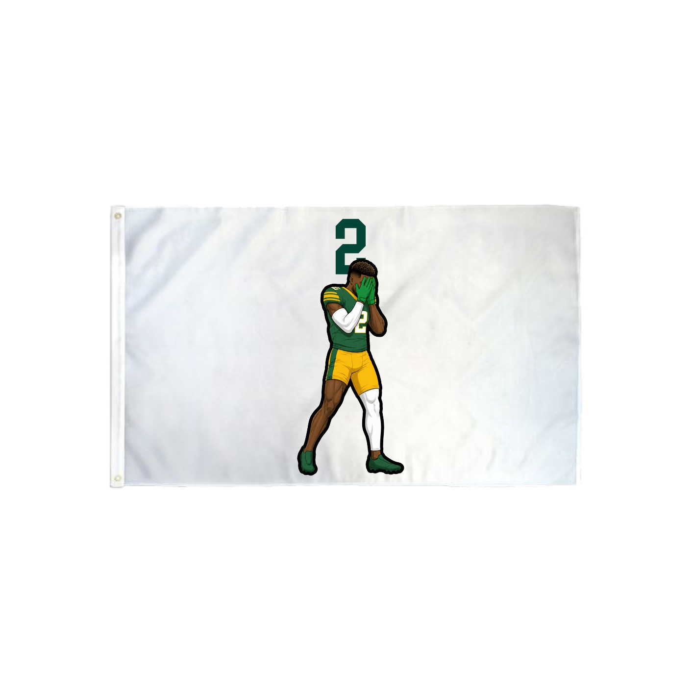 3x5 Flag — Number Top in Classic