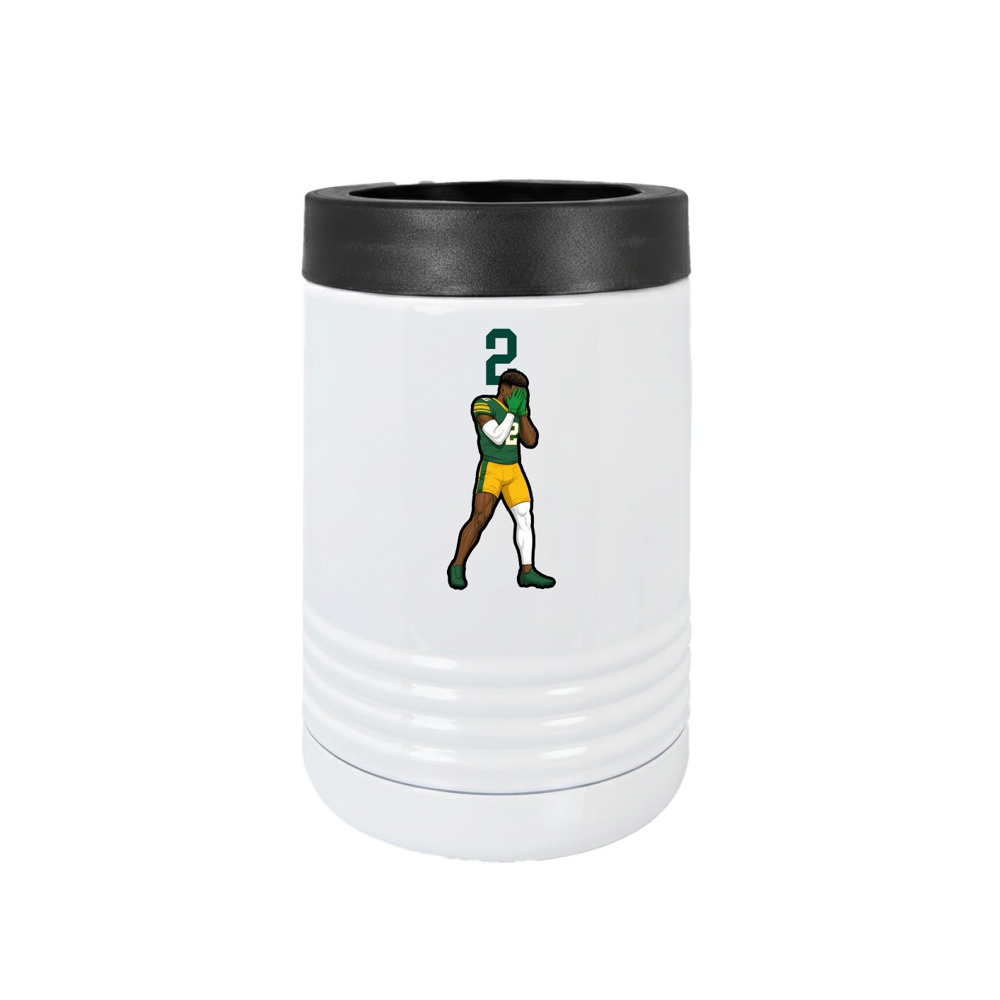 Beverage Holder — Number Top in White