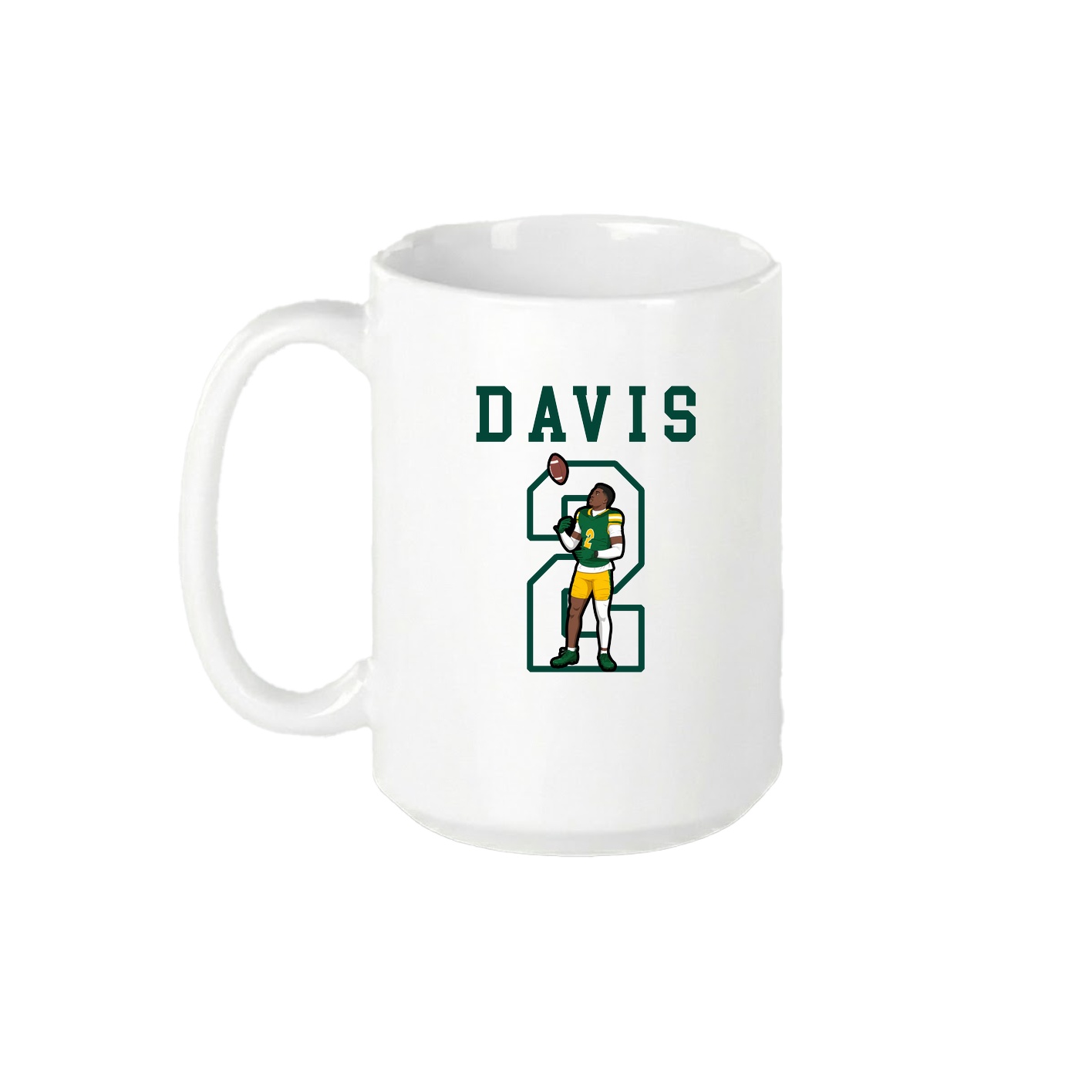 15oz Coffee Mug — Shirsey in White