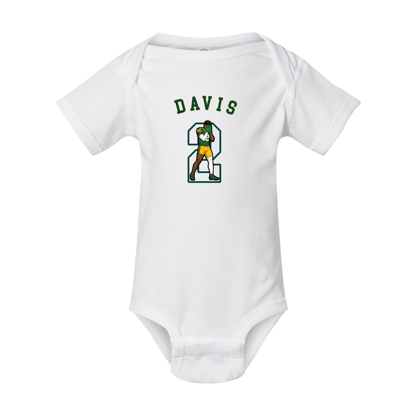 Baby Onesie — Shirsey Arch in White
