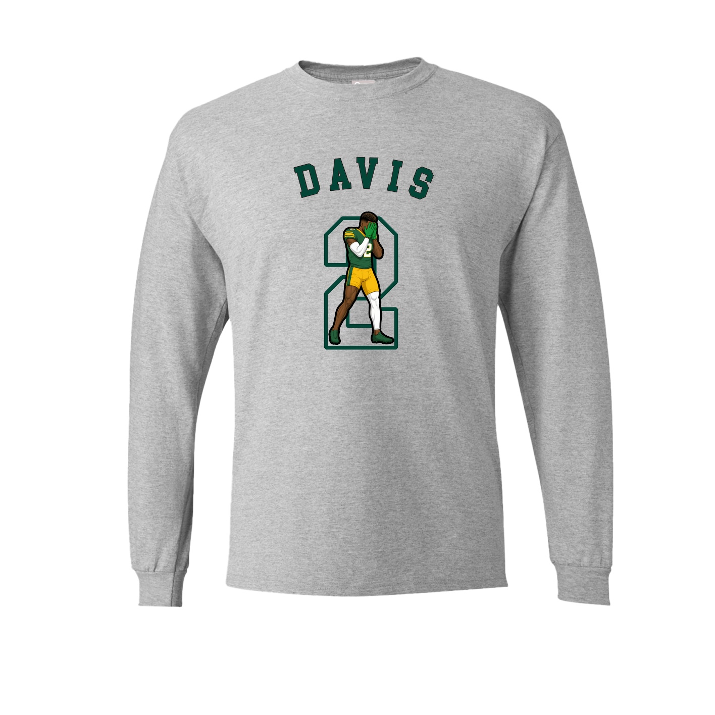 Long Sleeve Tee — Shirsey Arch in Grey