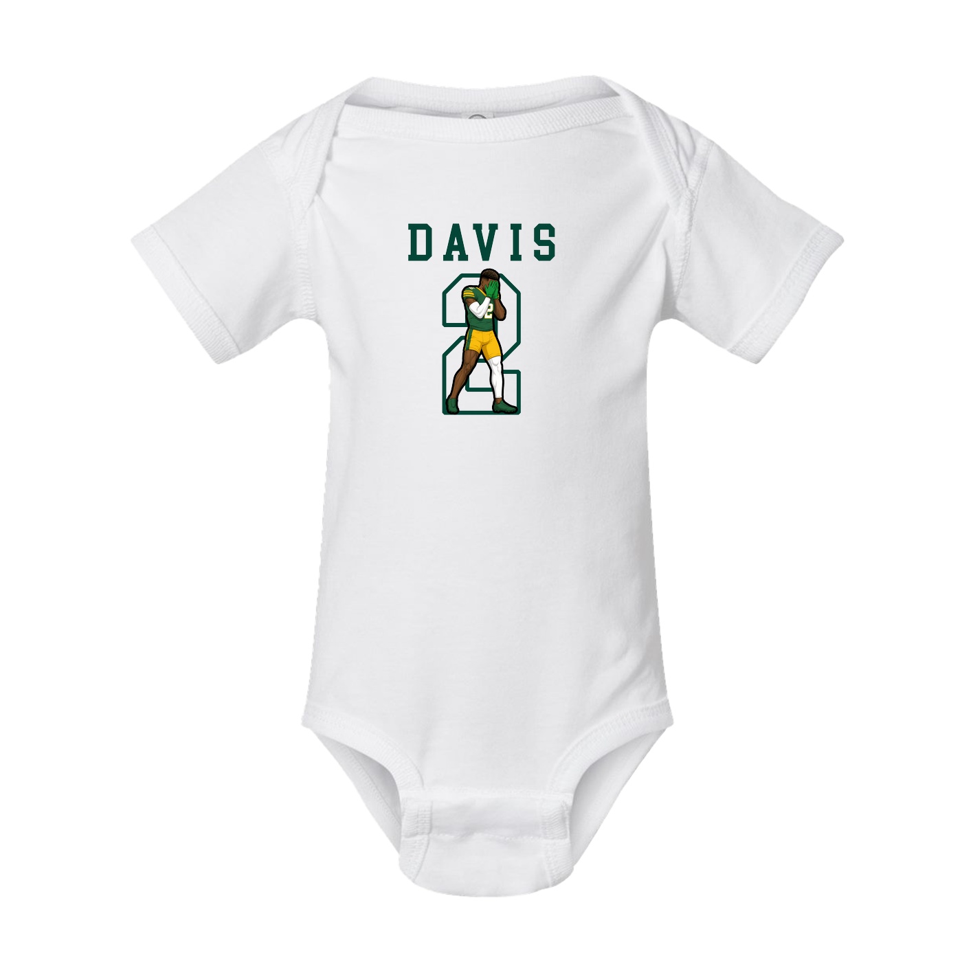 Baby Onesie — Shirsey in White