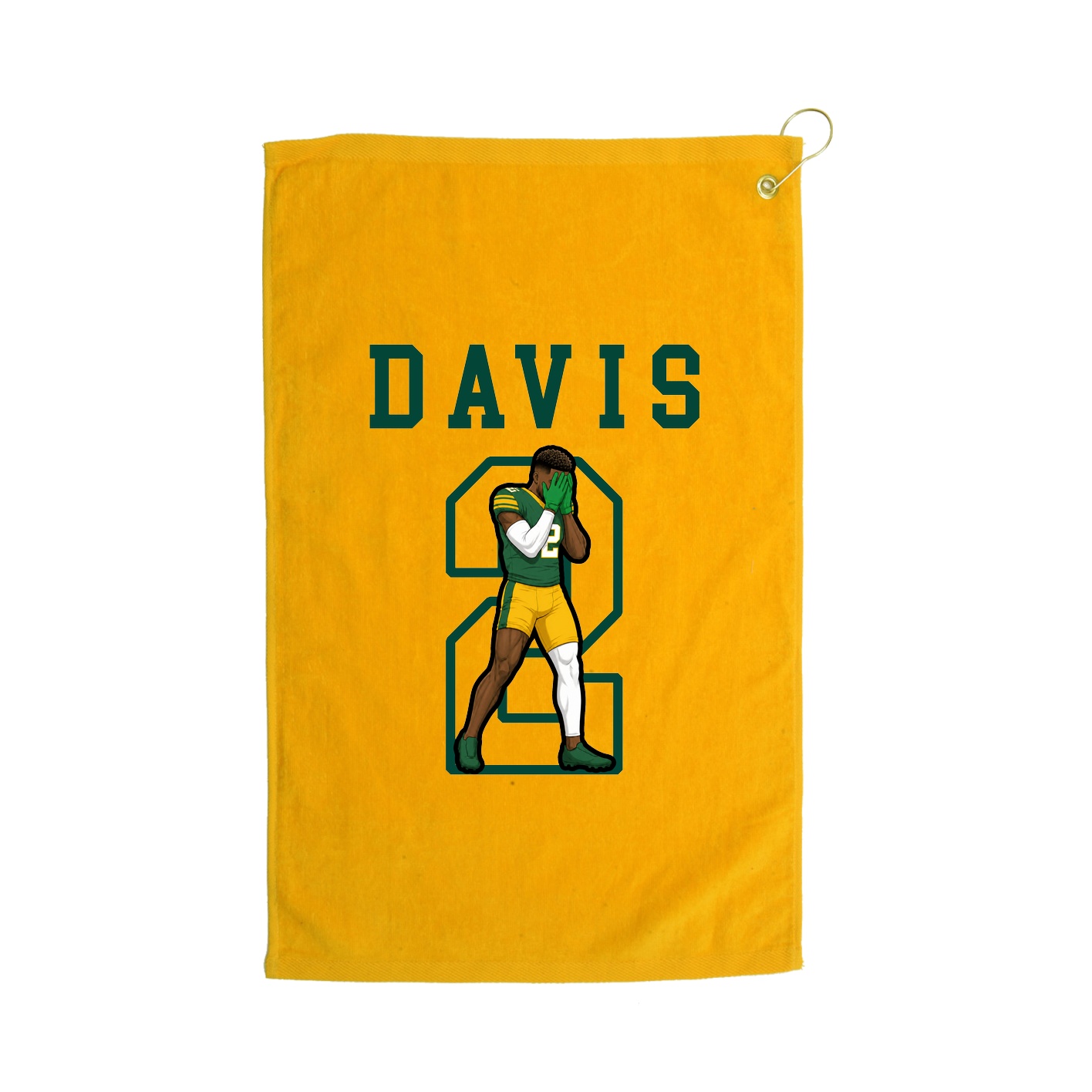 Golf Towel — Shirsey in Gold