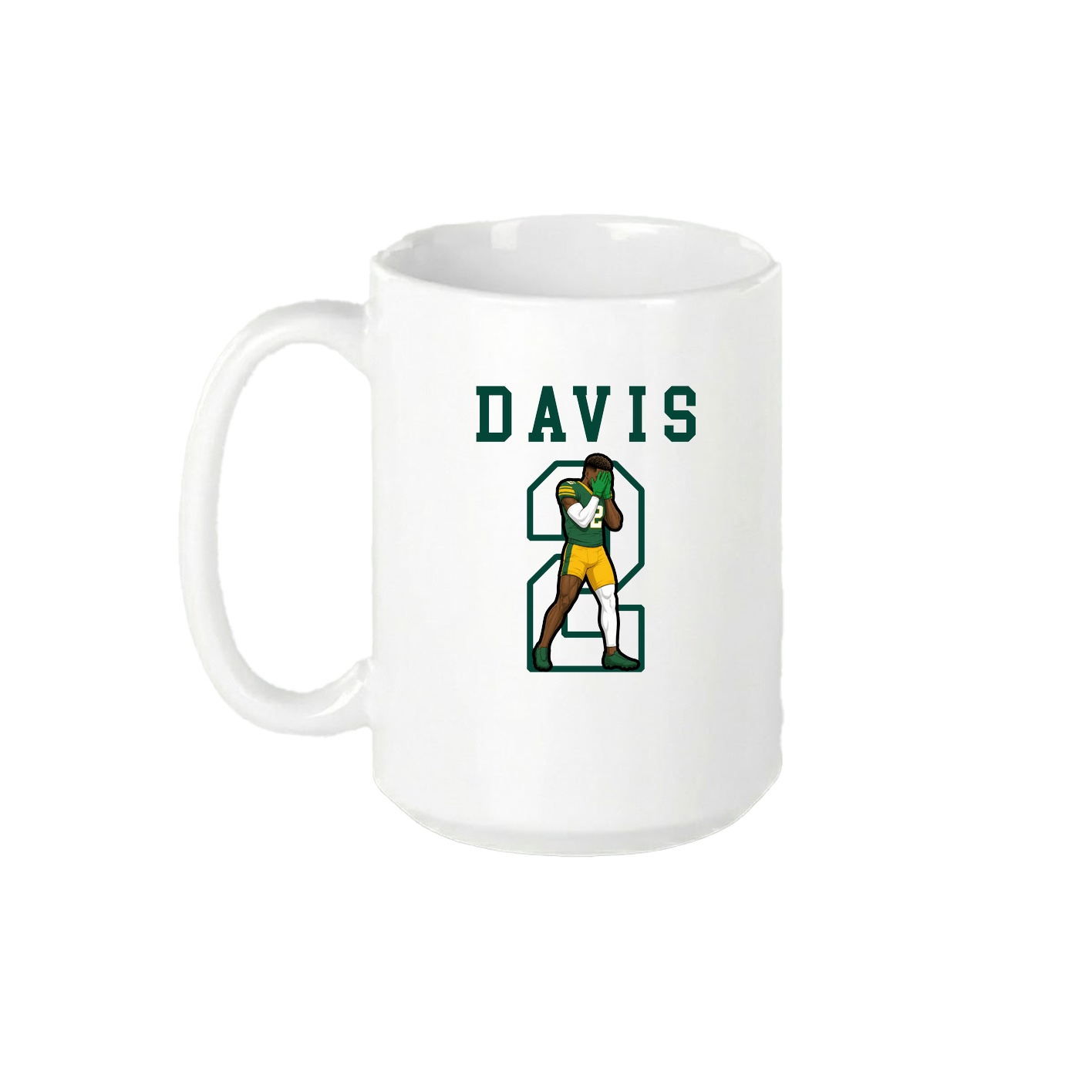 15oz Coffee Mug — Shirsey in White
