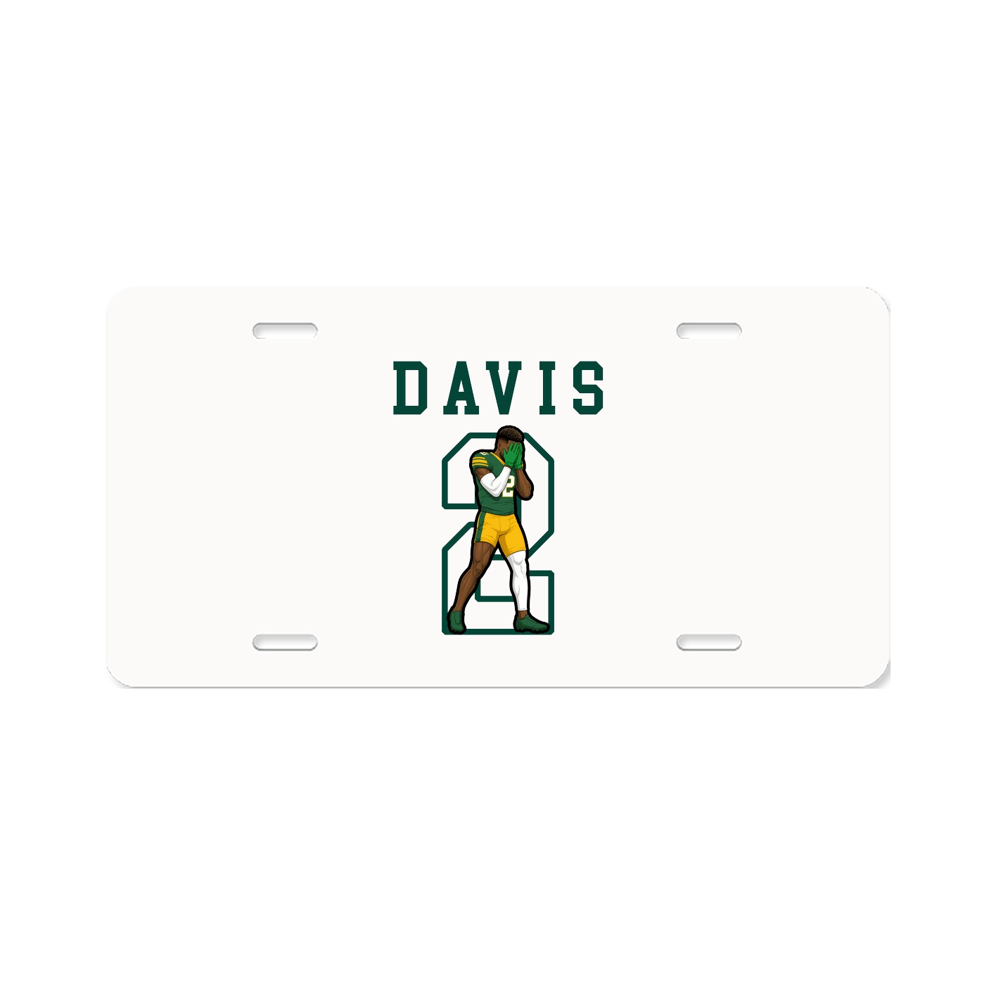License Plate — Shirsey in Classic