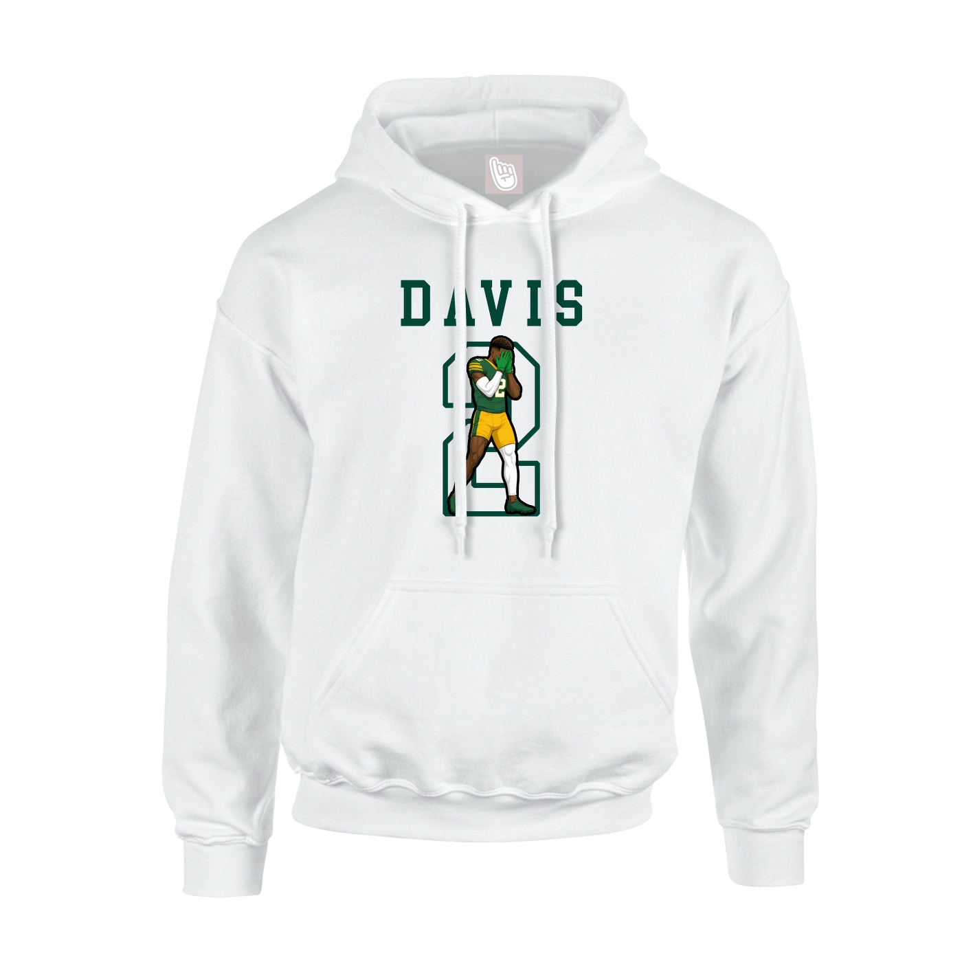 Youth Hoodie — Shirsey in White