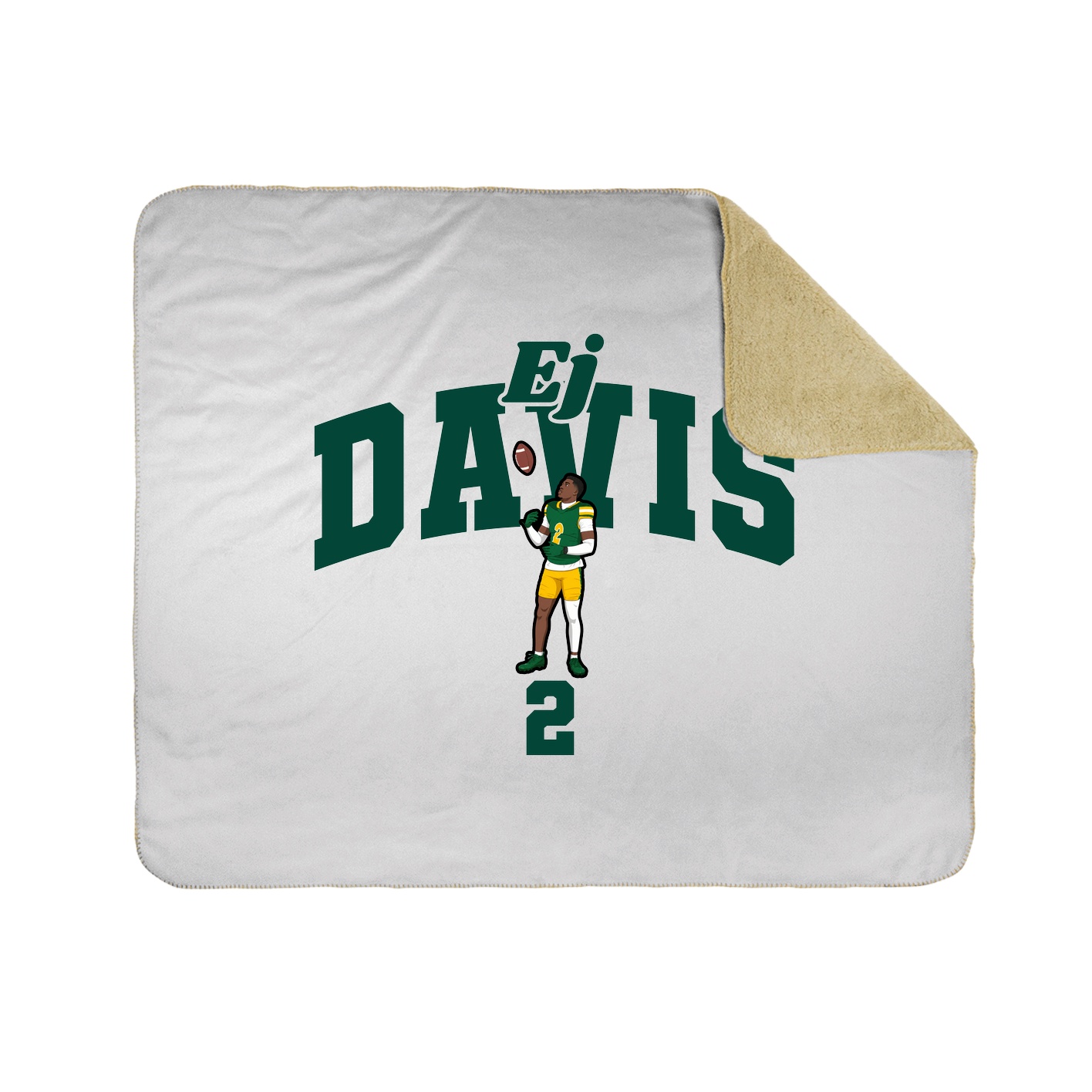 Throw Blanket — Signature Arch in White