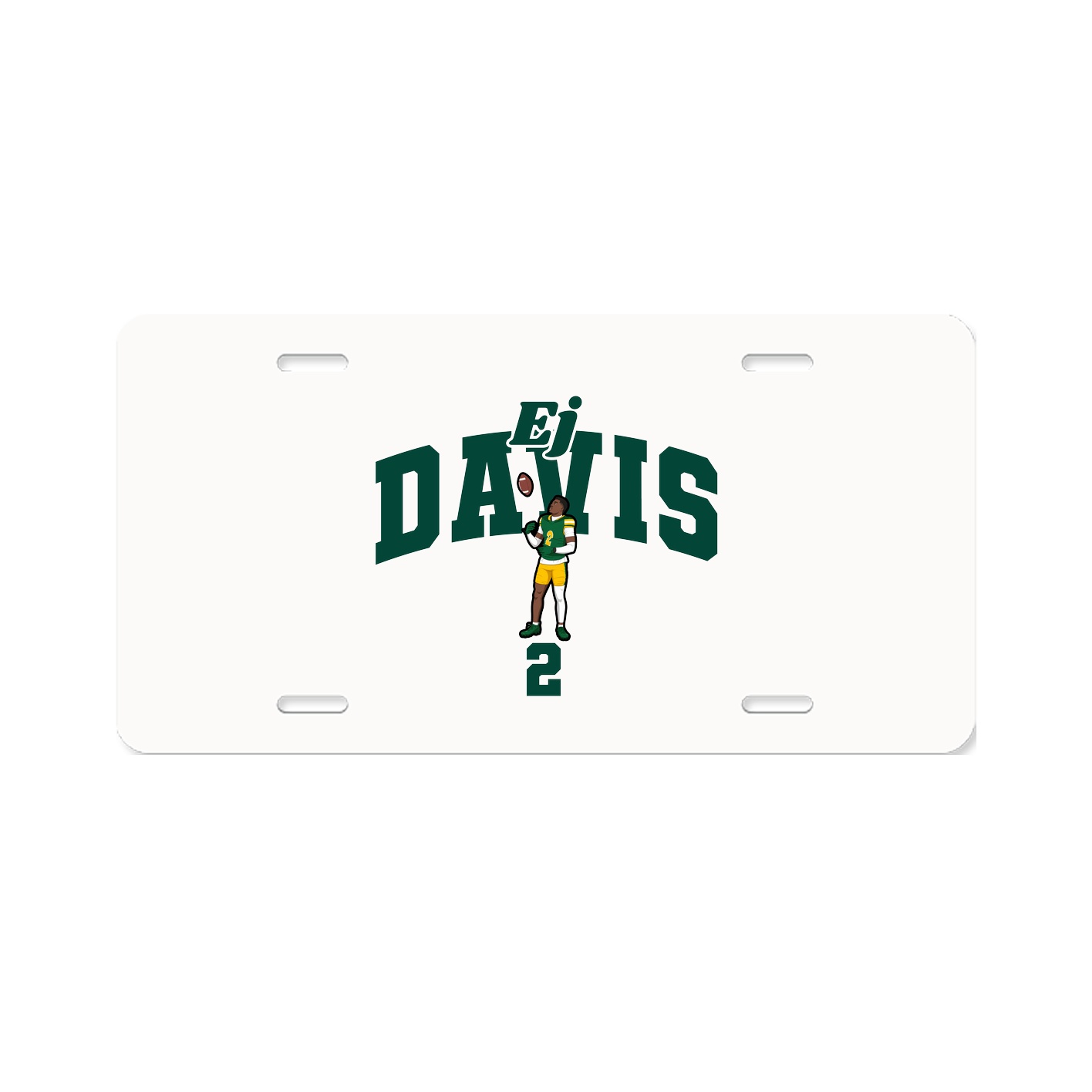 License Plate — Signature Arch in Classic