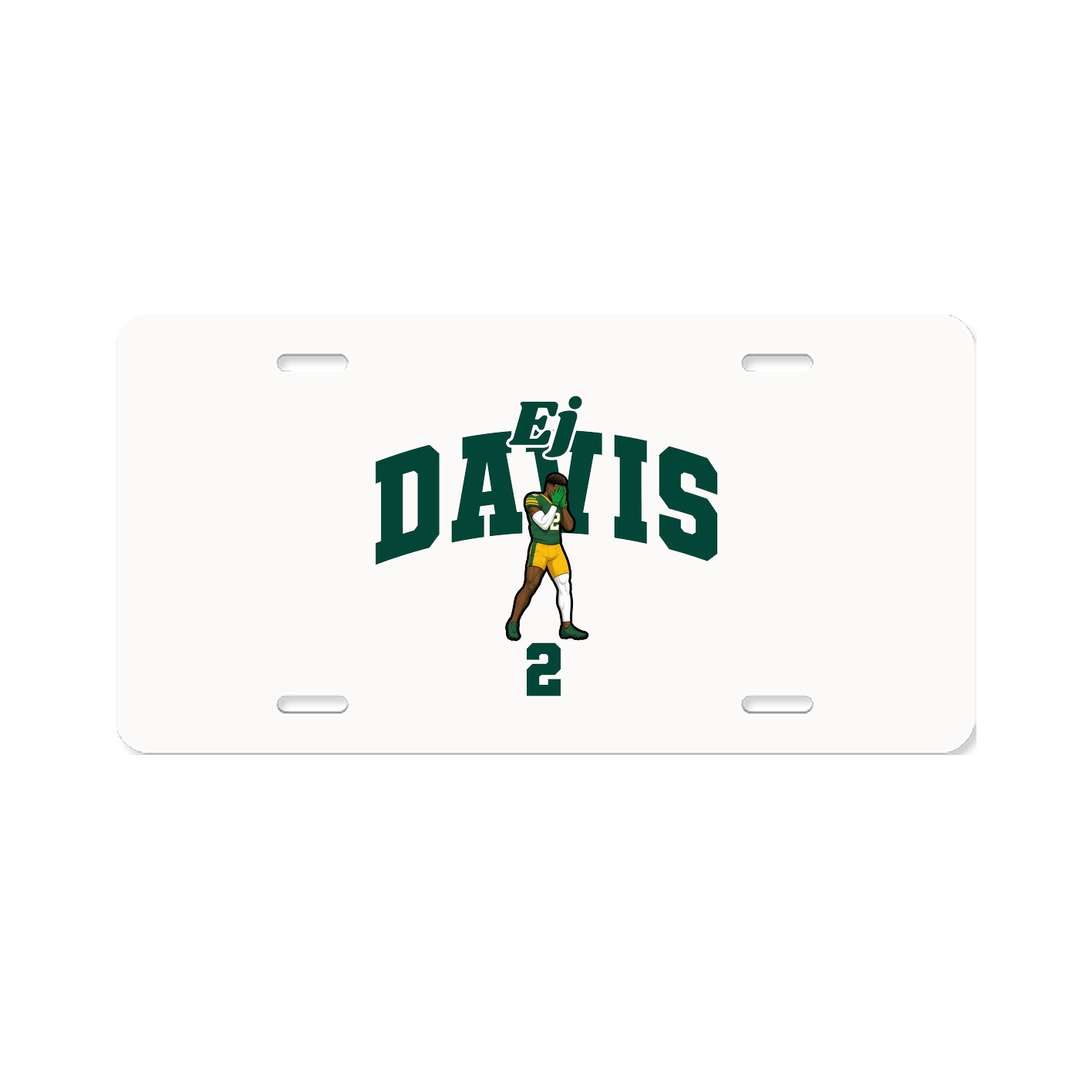 License Plate — Signature Arch in Classic