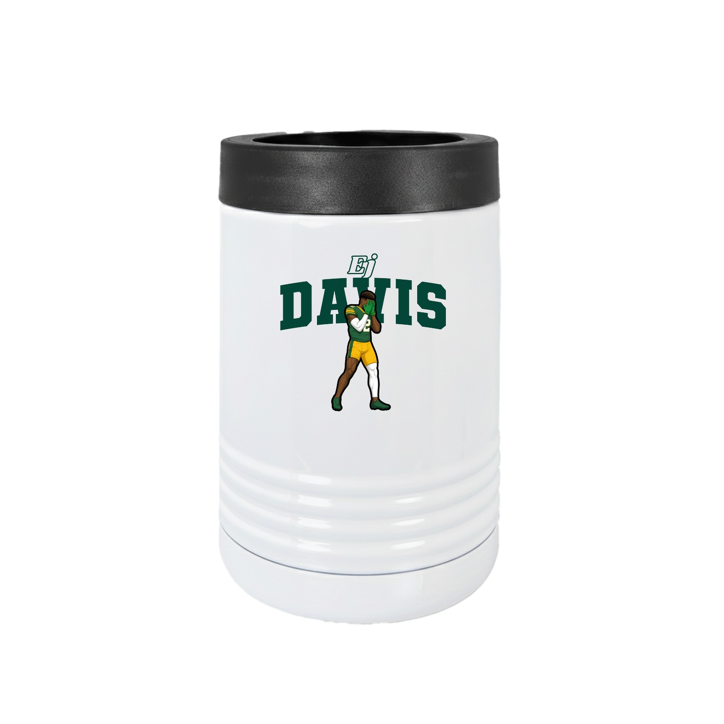 Beverage Holder — Name Arch in White
