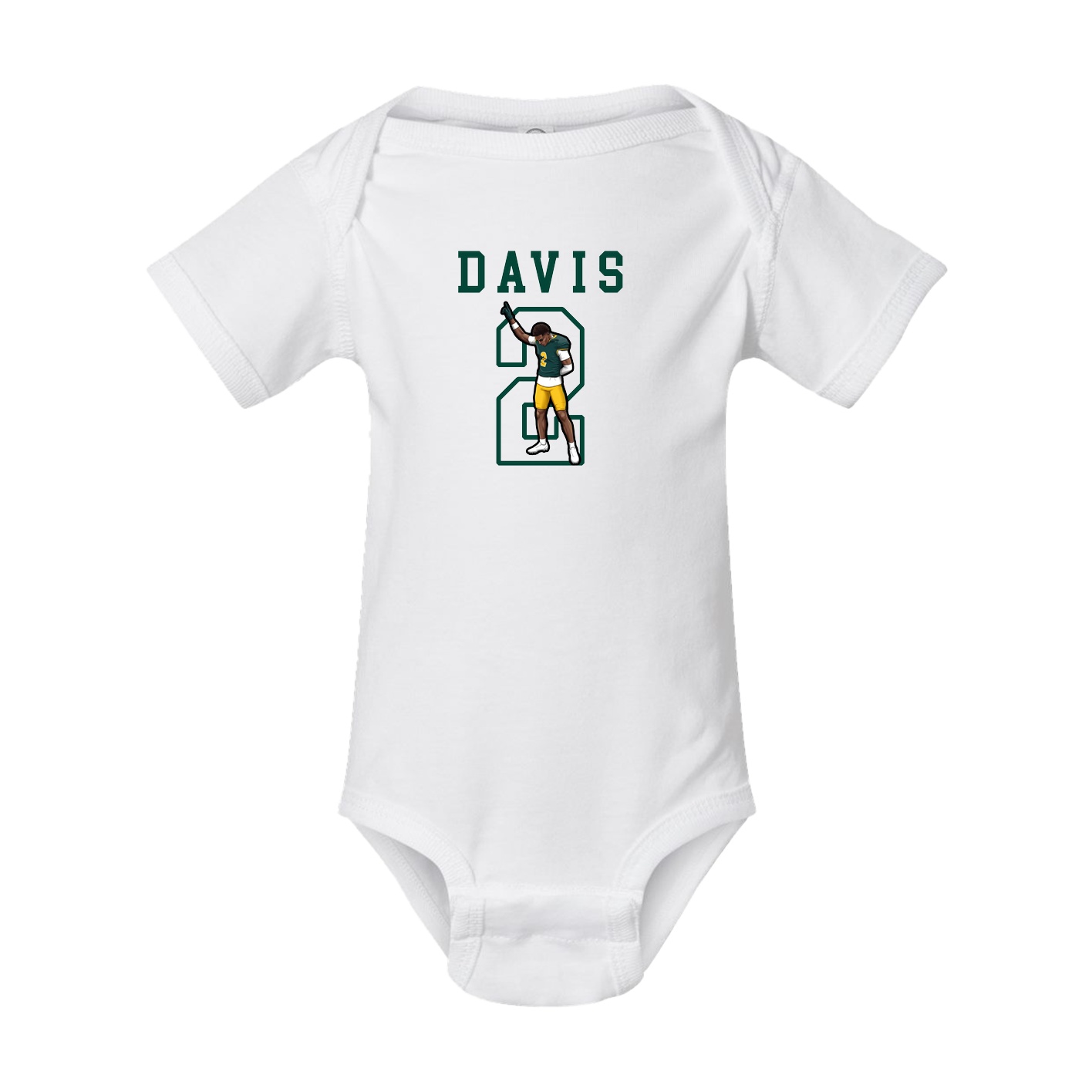 Baby Onesie — Shirsey in White