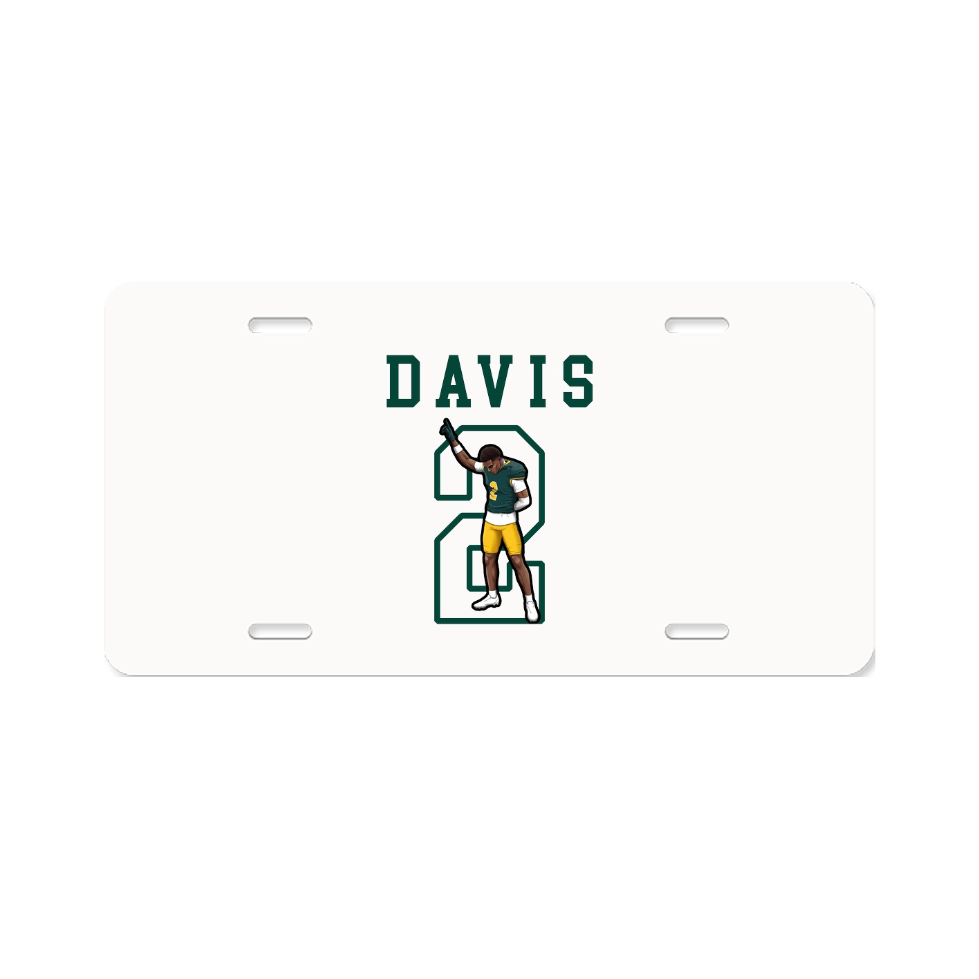License Plate — Shirsey in Classic