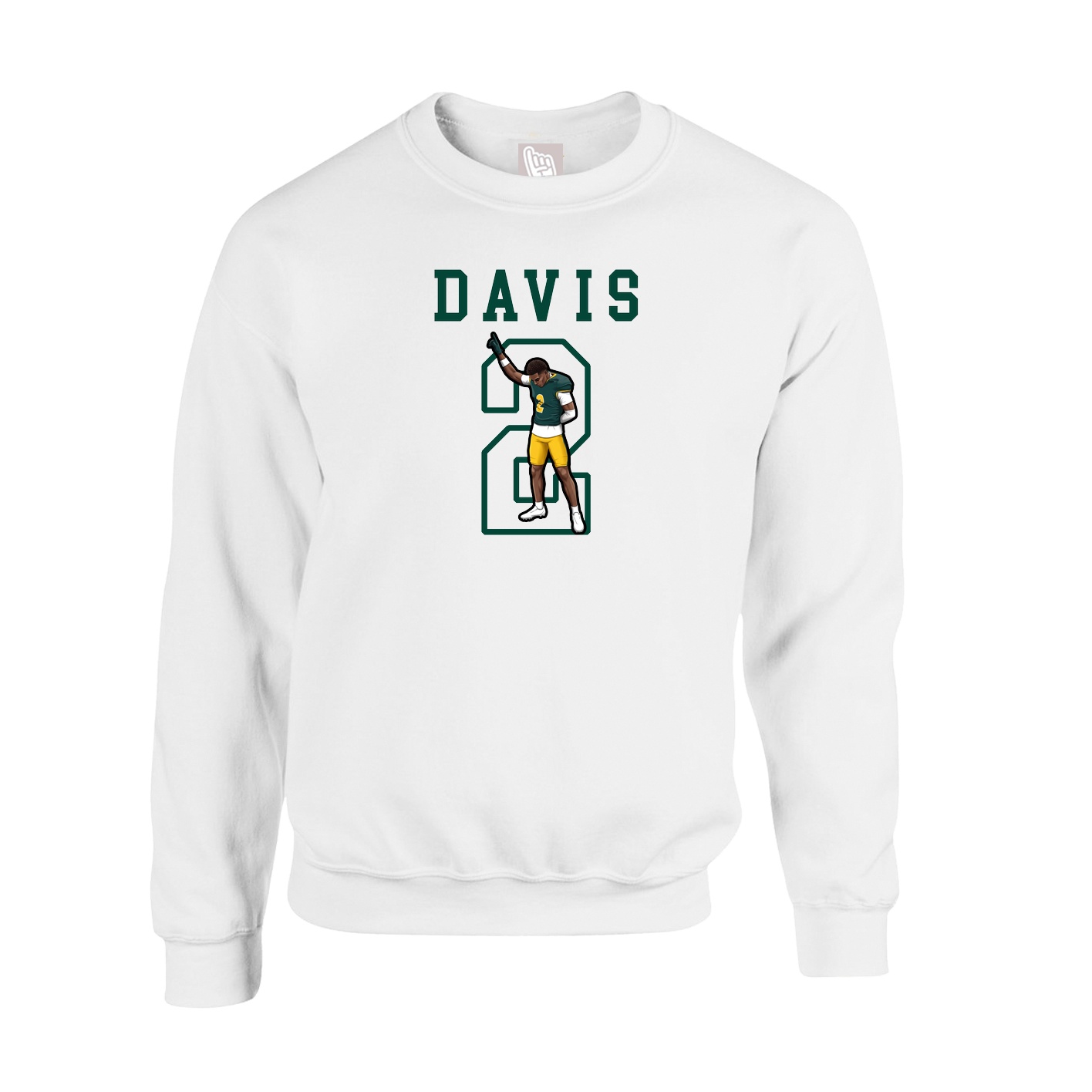 Fleece Crew — Shirsey in White