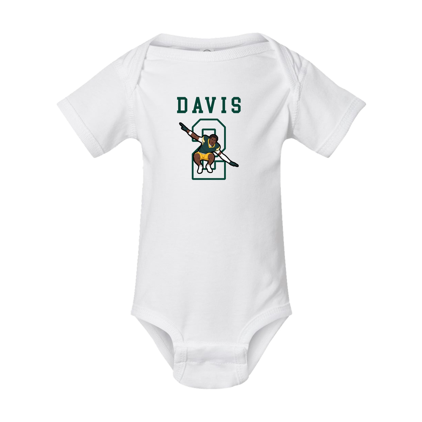 Baby Onesie — Shirsey in White