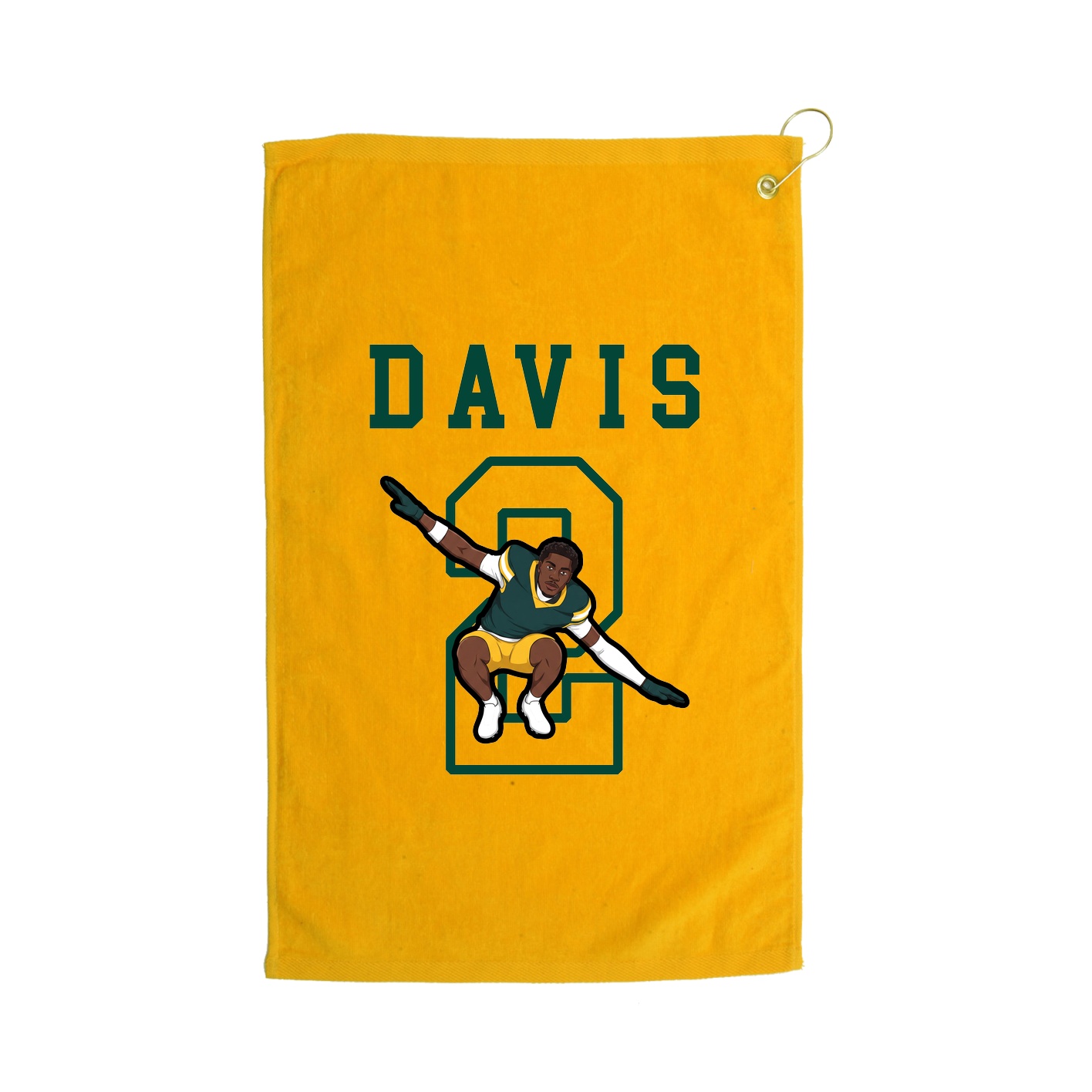 Golf Towel — Shirsey in Gold