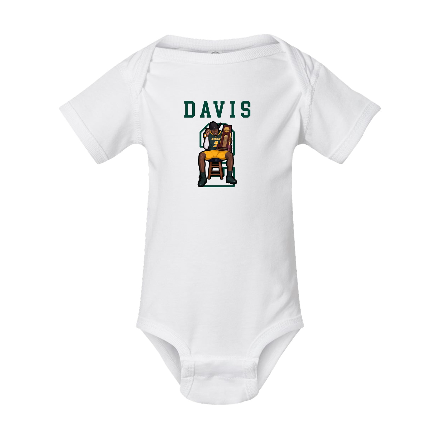Baby Onesie — Shirsey in White
