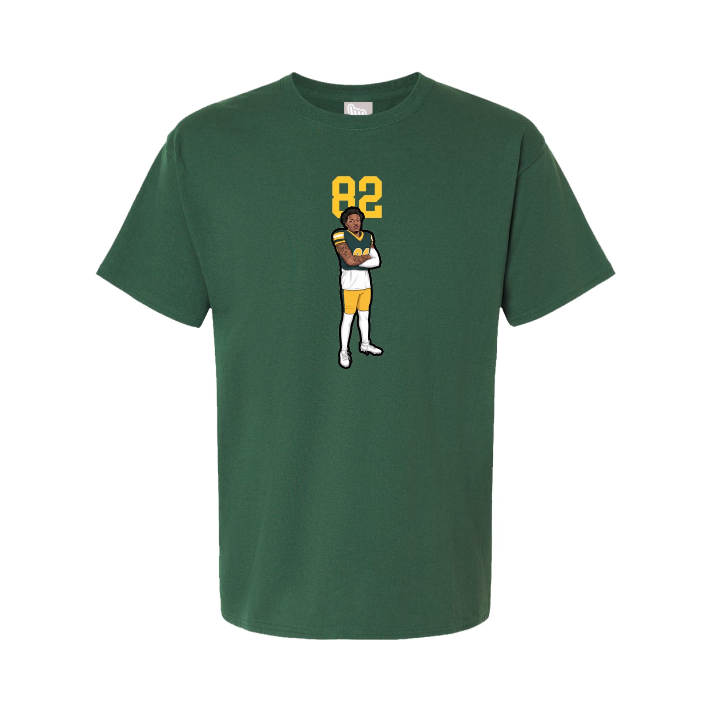 Tee — Number Top in Green