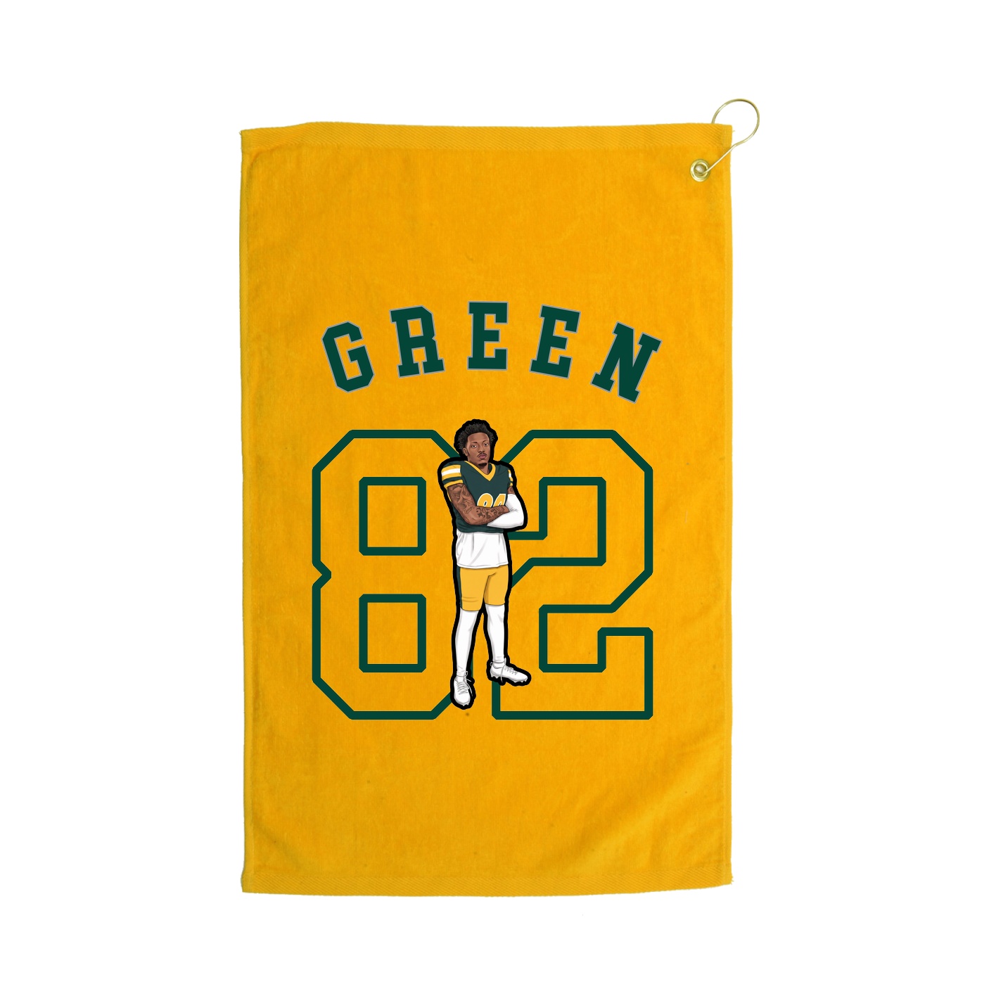 Golf Towel — Shirsey Arch in Gold