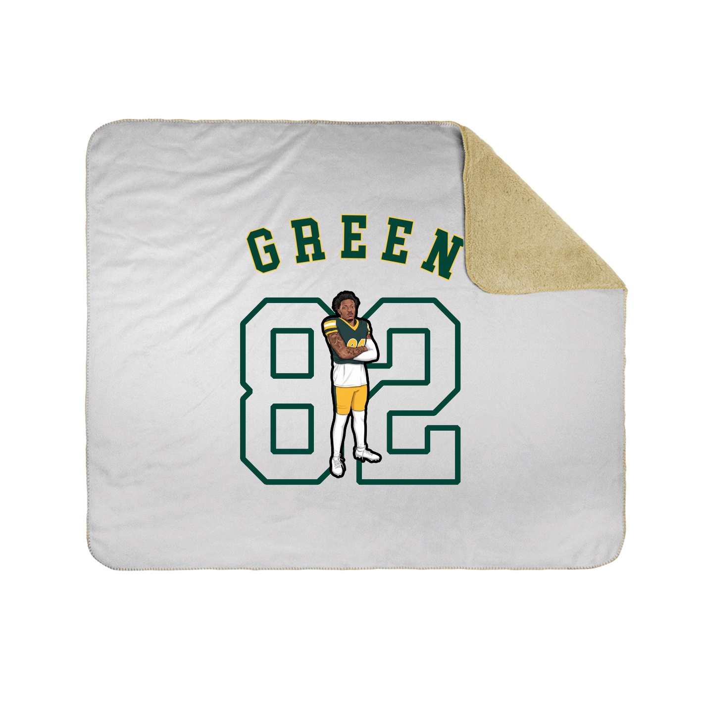 Throw Blanket — Shirsey Arch in White