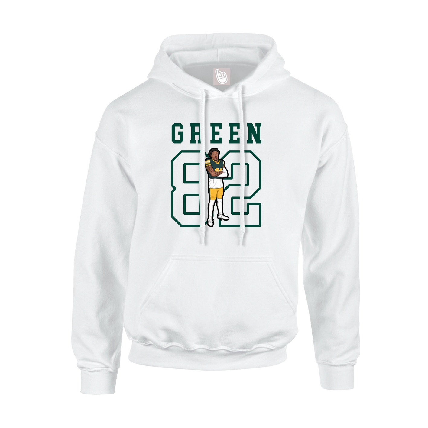 Youth Hoodie — Shirsey in White